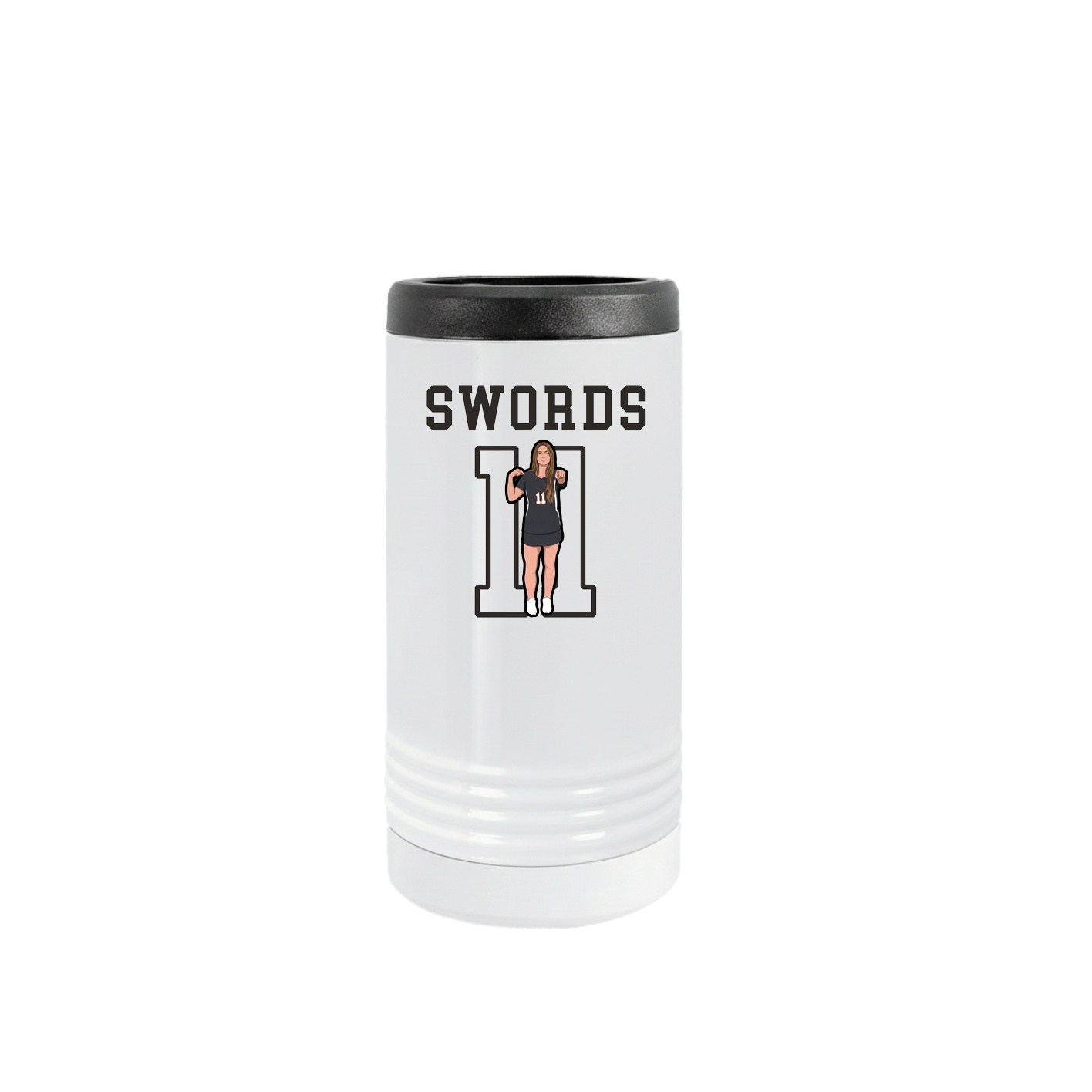 Slim Beverage Holder — Shirsey in White