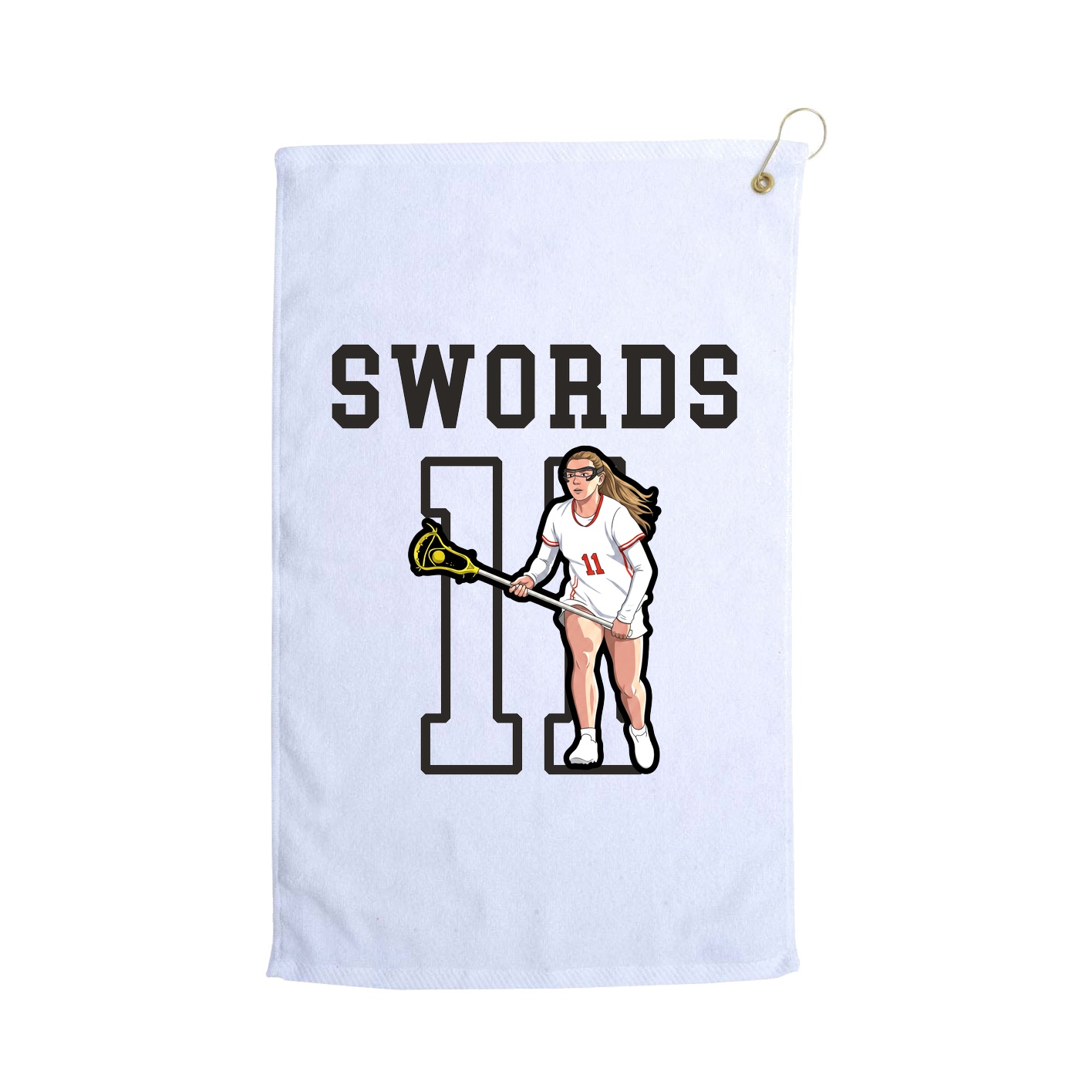 Golf Towel — Shirsey in White