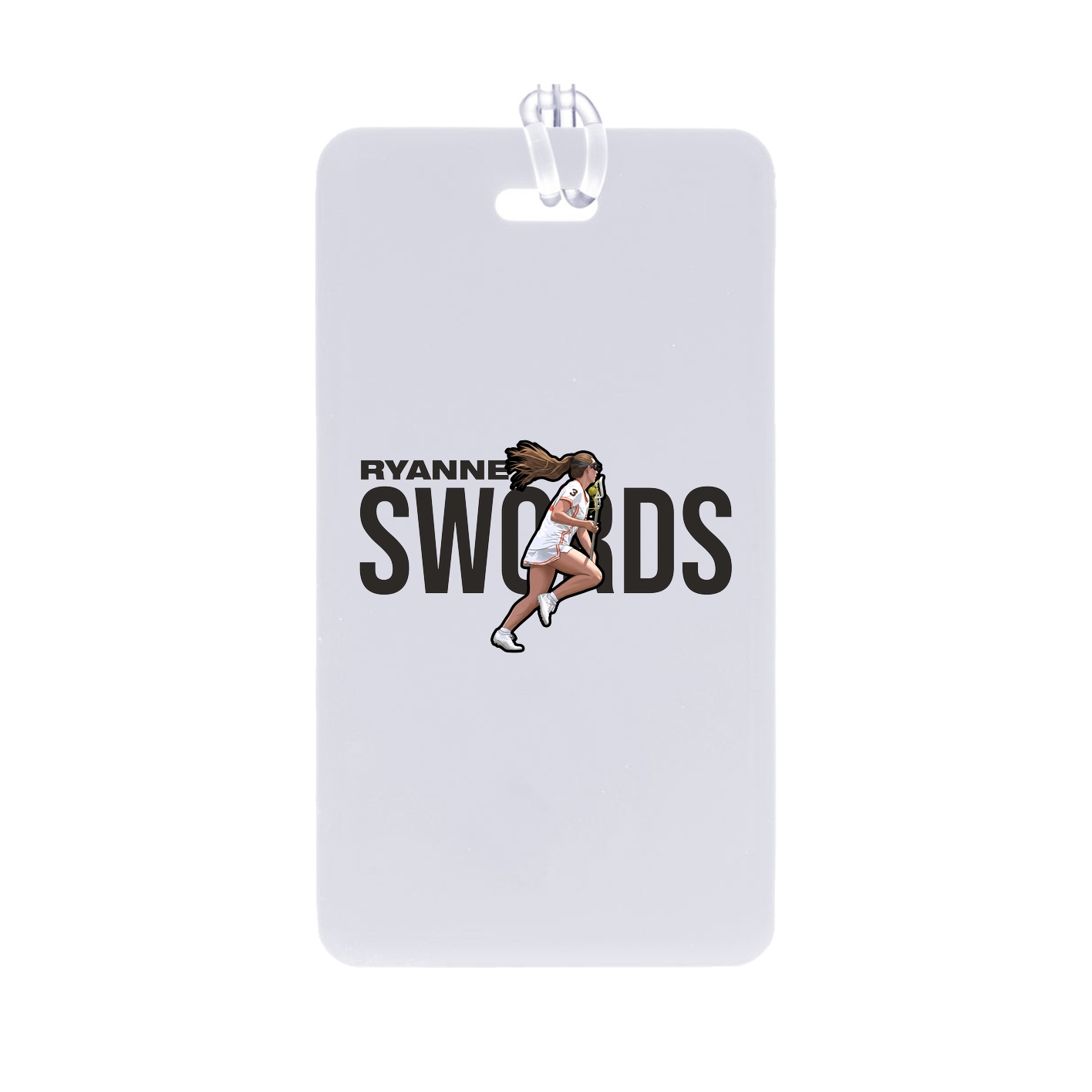 Bag Tag — Player Name in Classic