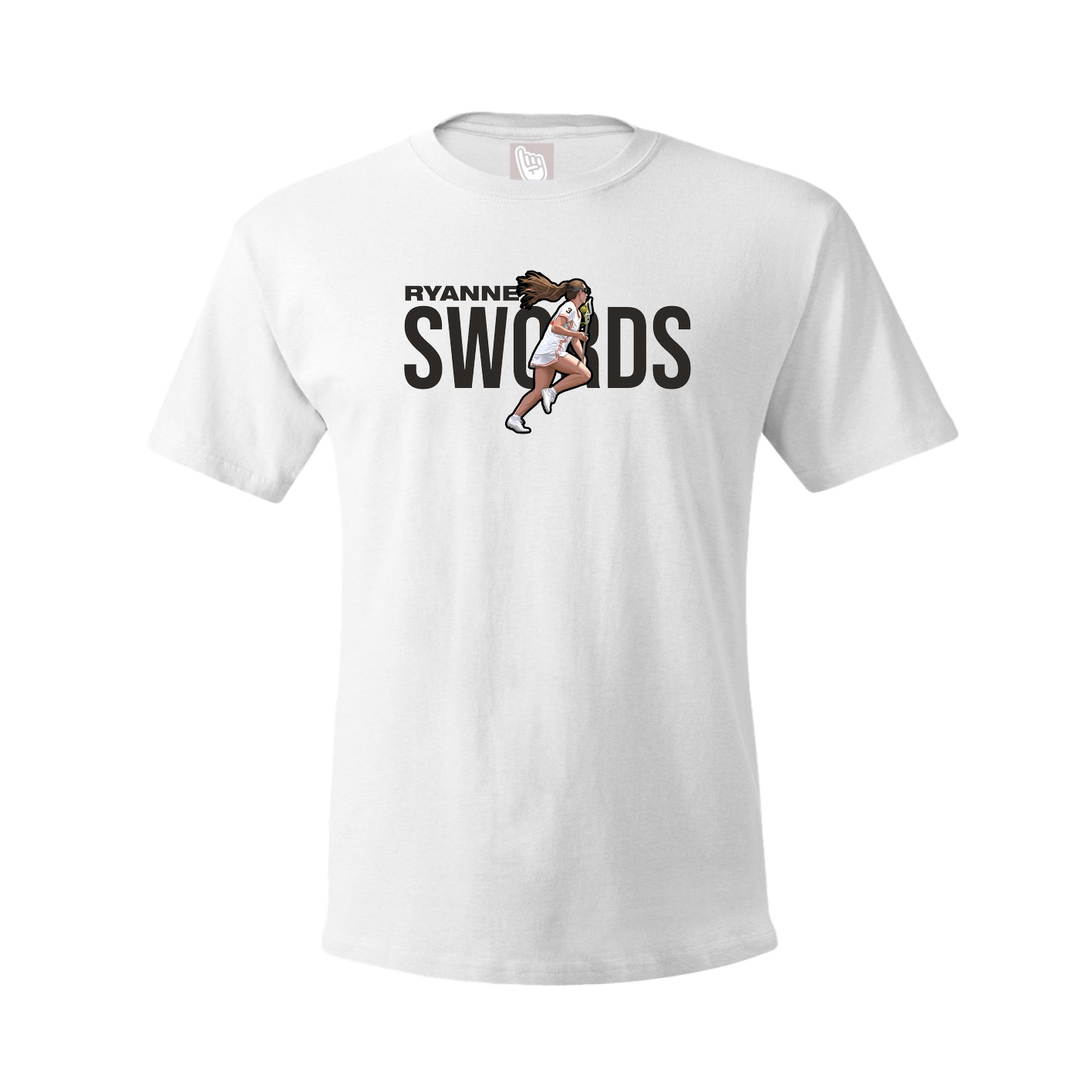 Youth Tee — Player Name in White