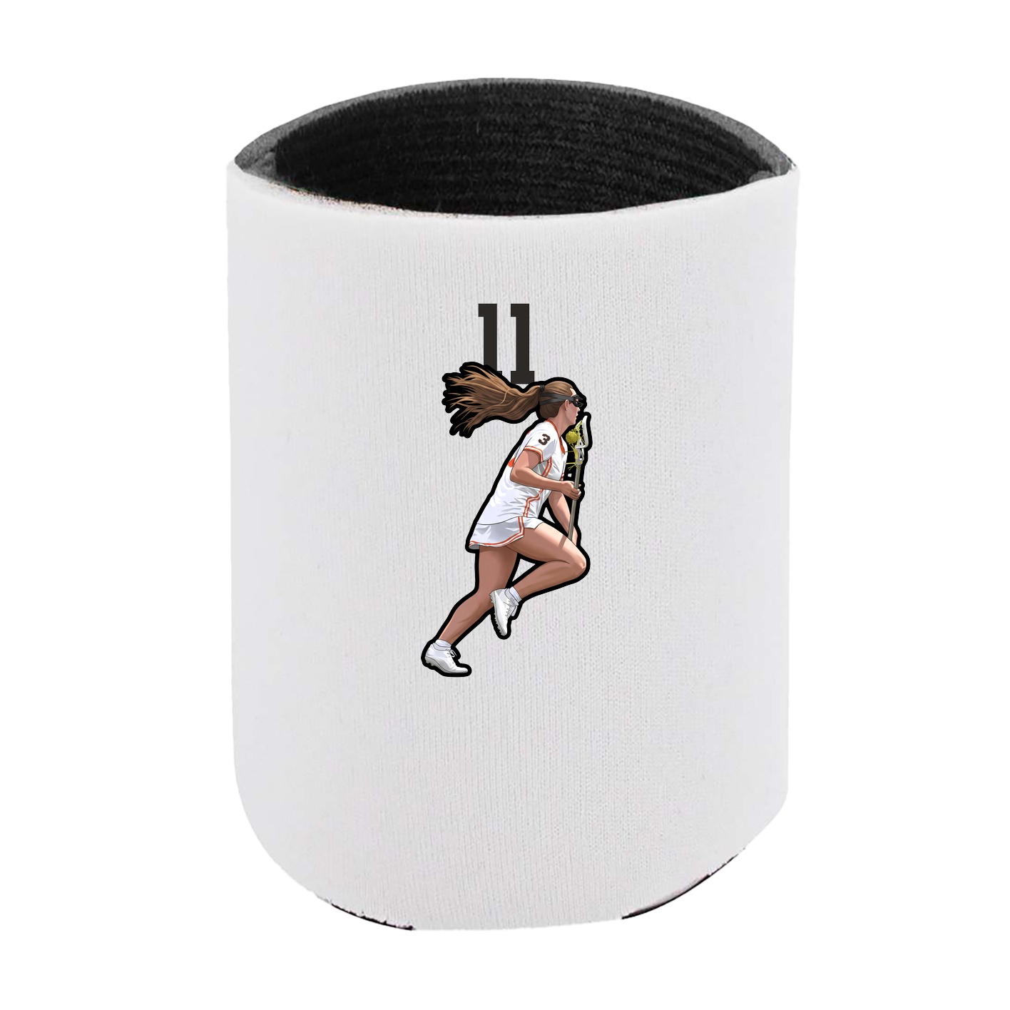 Can Holder — Number Top in White