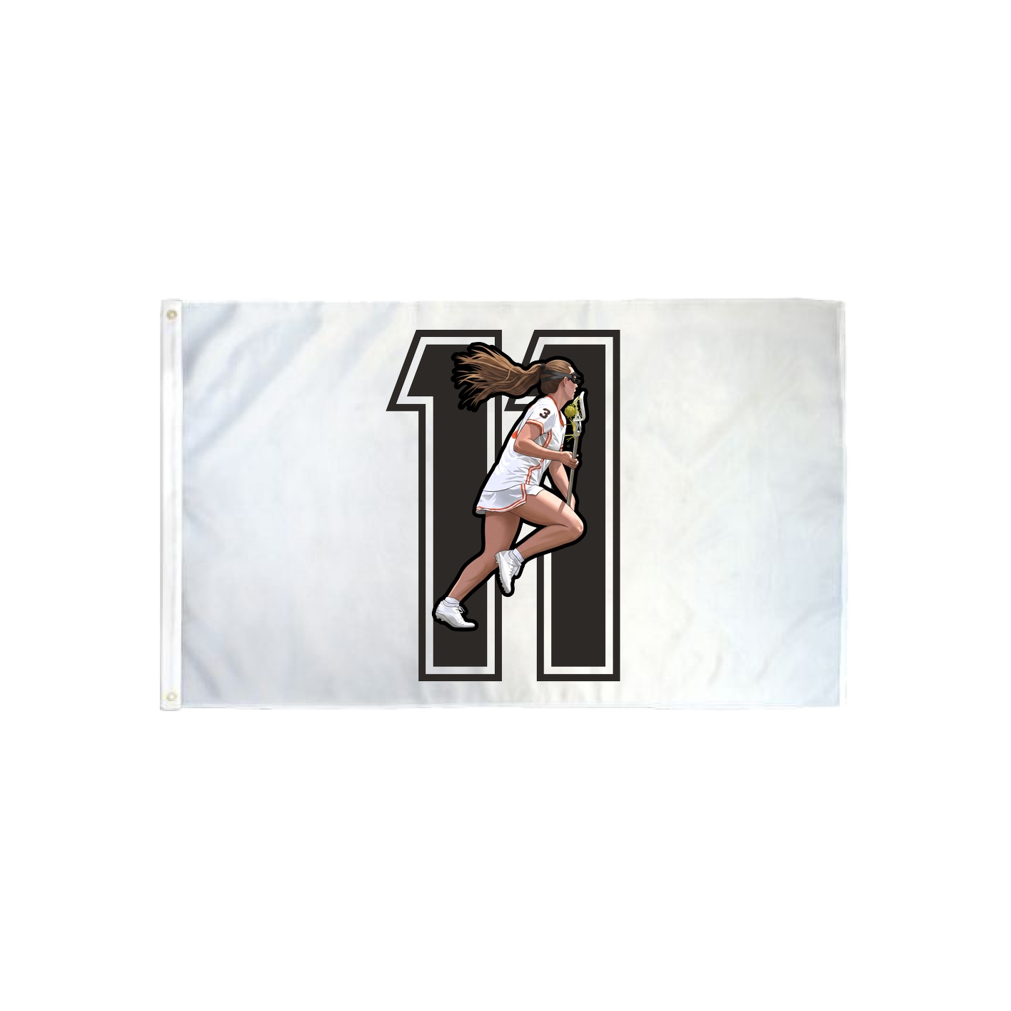 3x5 Flag — Number in Classic