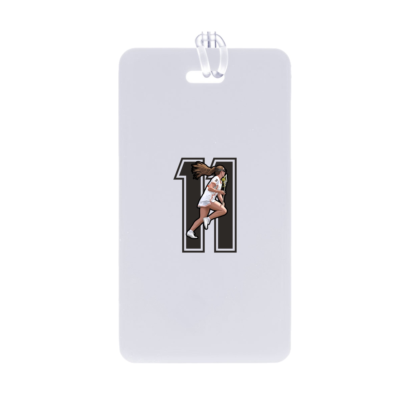 Bag Tag — Number in Classic