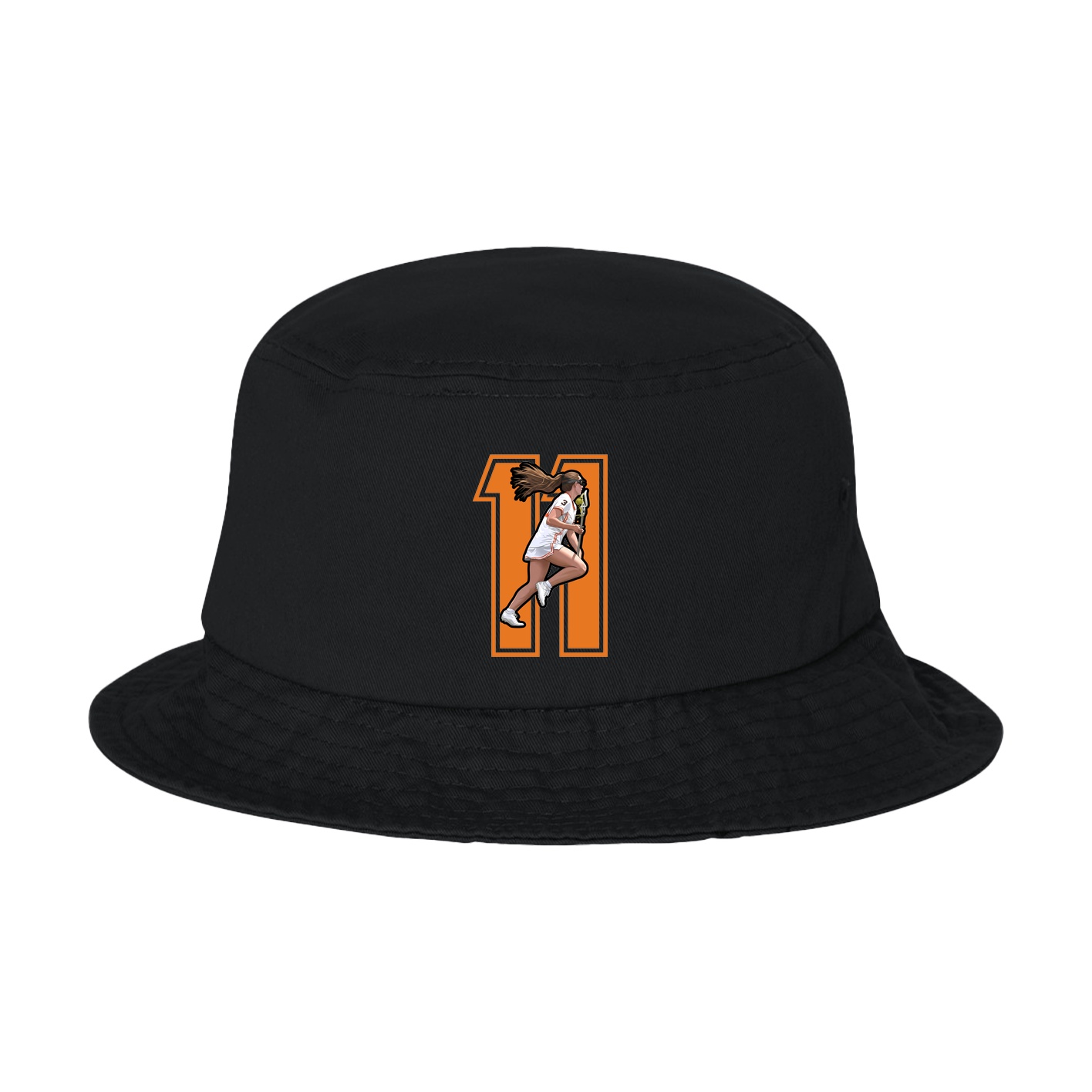 Bucket Cap — Number in Black