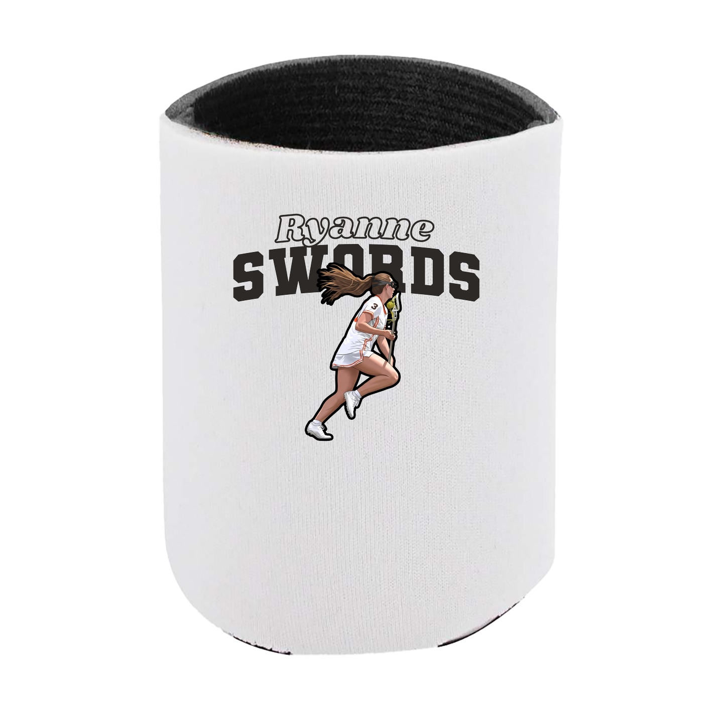 Can Holder — Name Arch in White