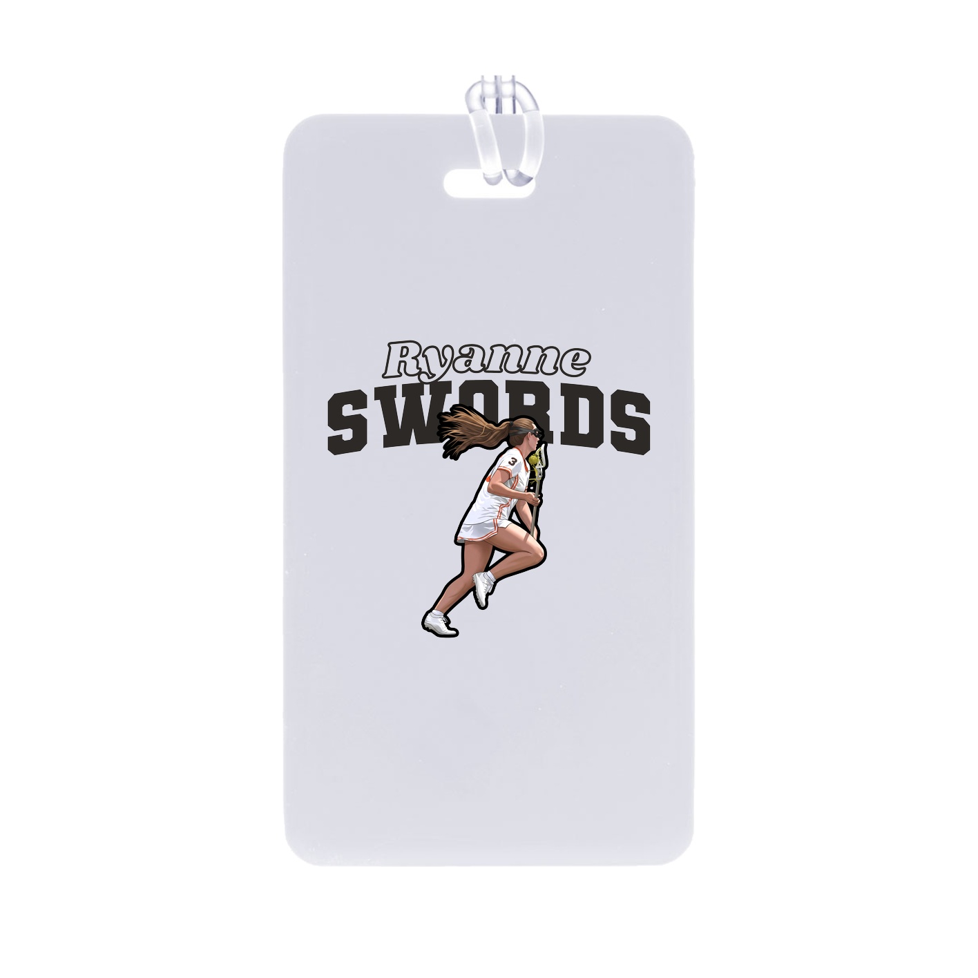 Bag Tag — Name Arch in Classic
