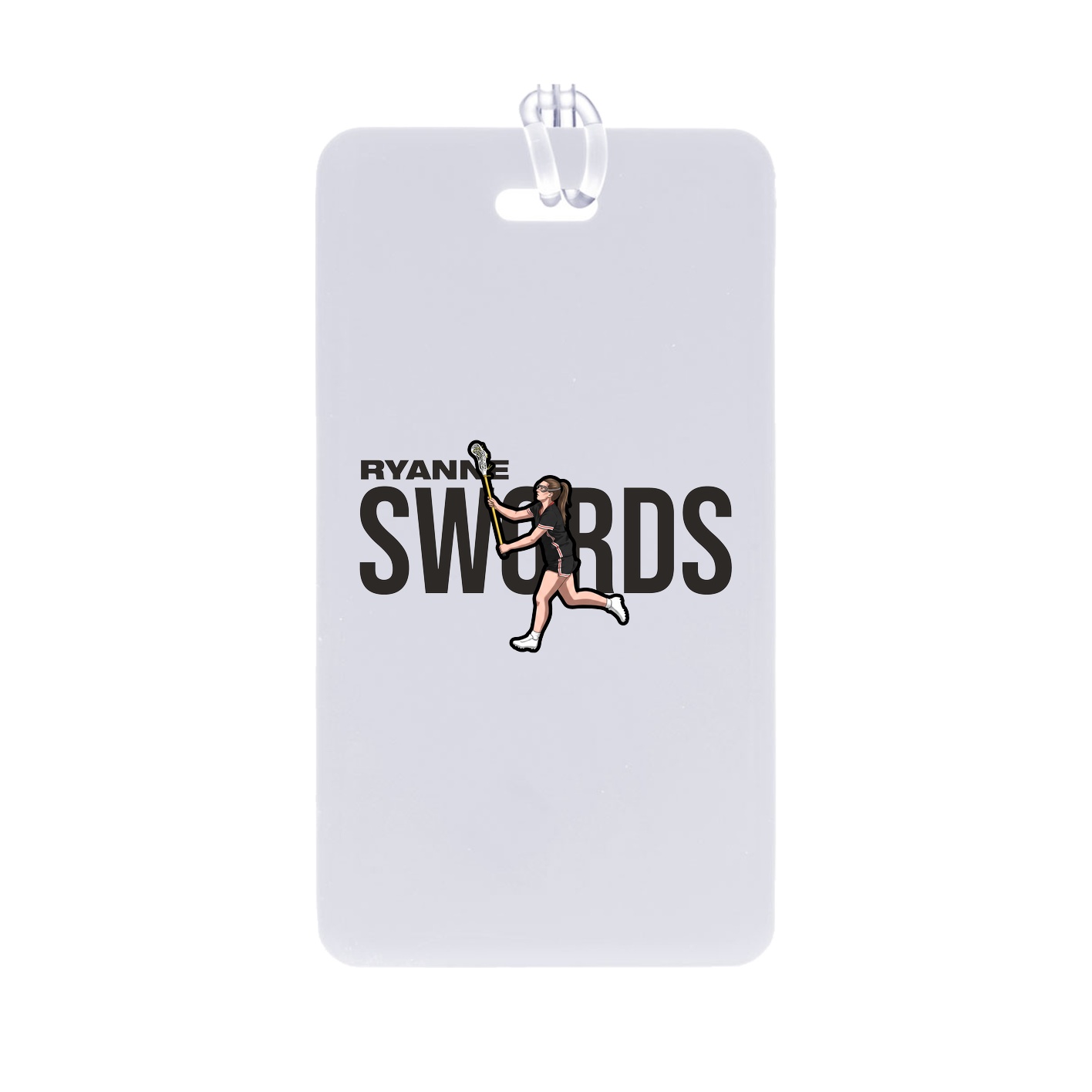 Bag Tag — Player Name in Classic