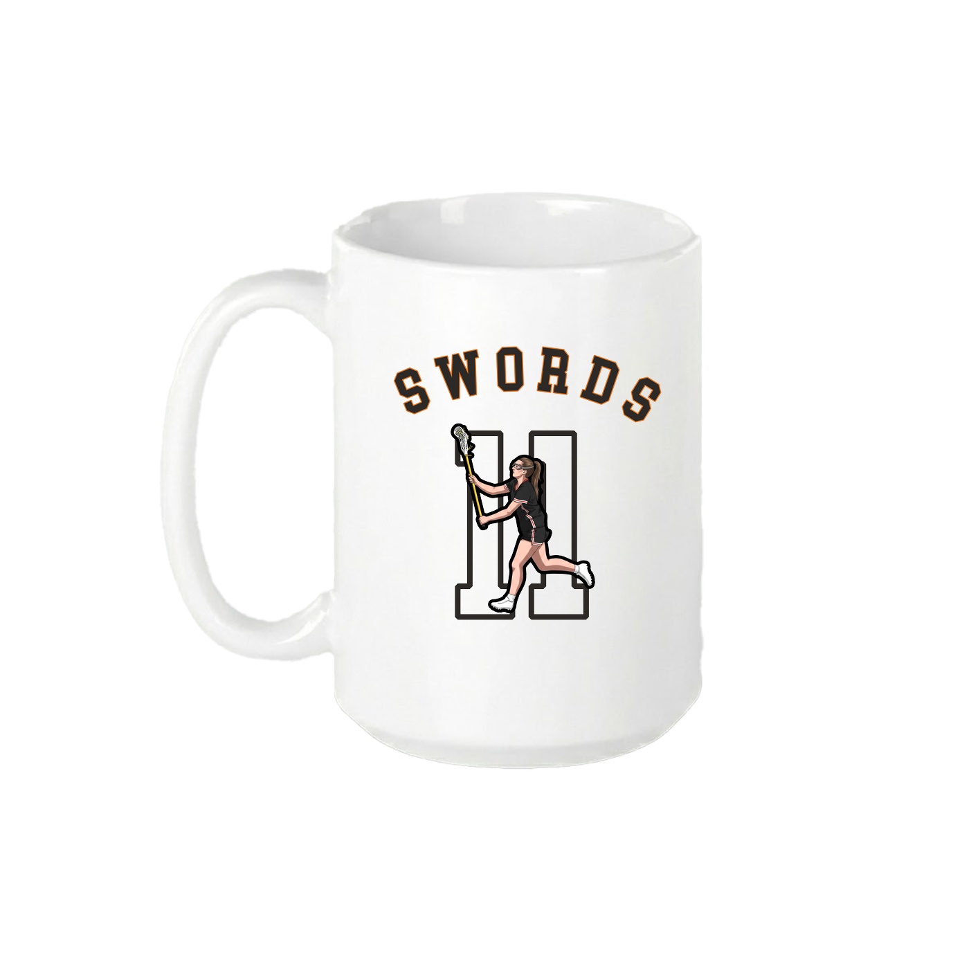 15oz Coffee Mug — Shirsey Arch in White