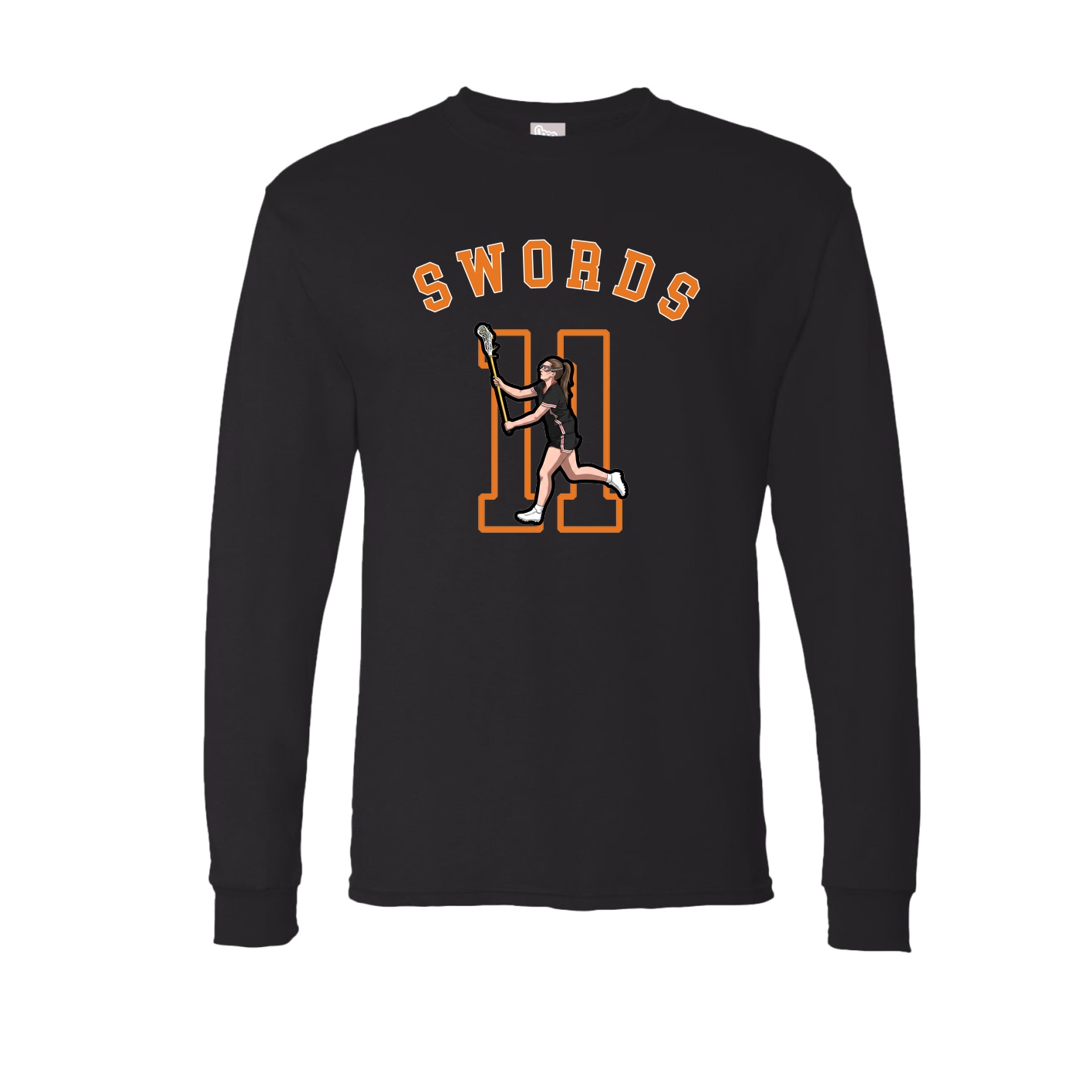 Long Sleeve Tee — Shirsey Arch in Black
