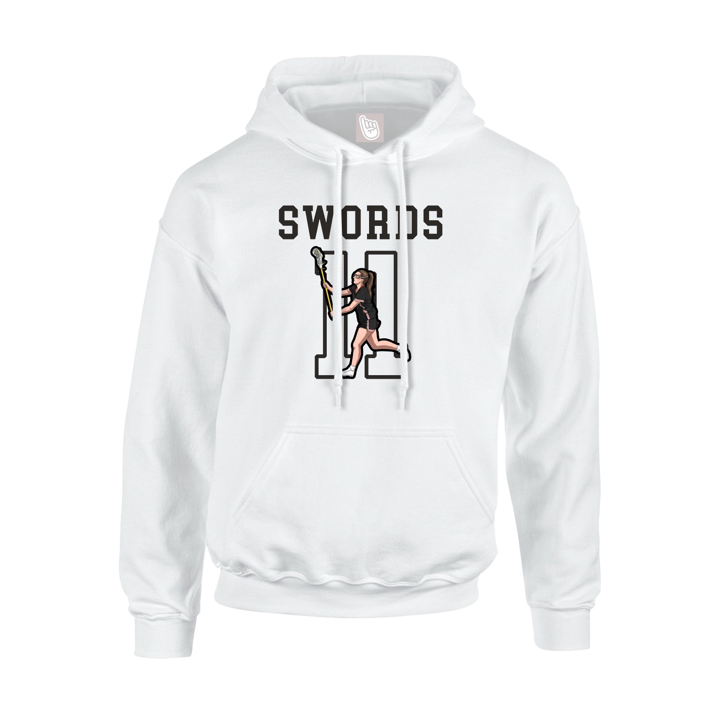 Youth Hoodie — Shirsey in White