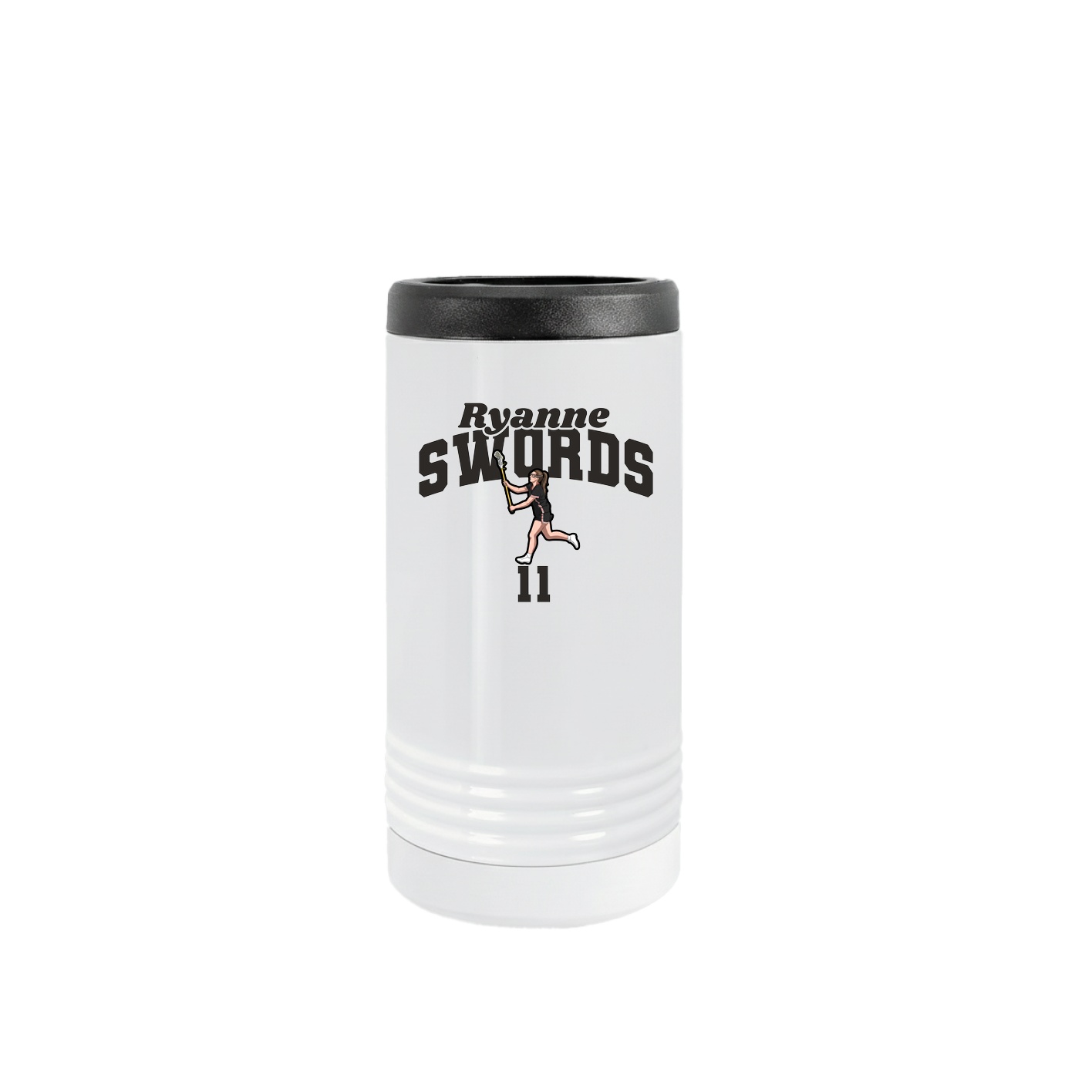 Slim Beverage Holder — Signature Arch in White