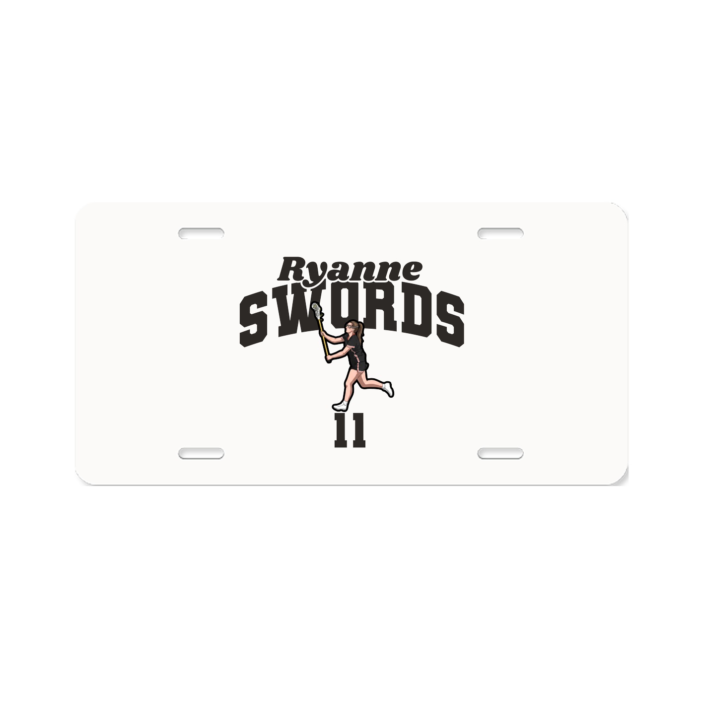License Plate — Signature Arch in Classic