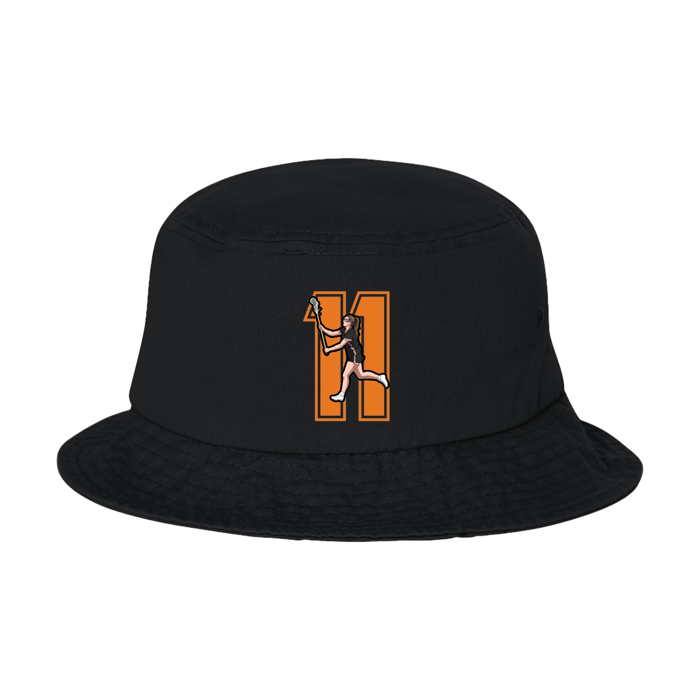 Bucket Cap — Number in Black