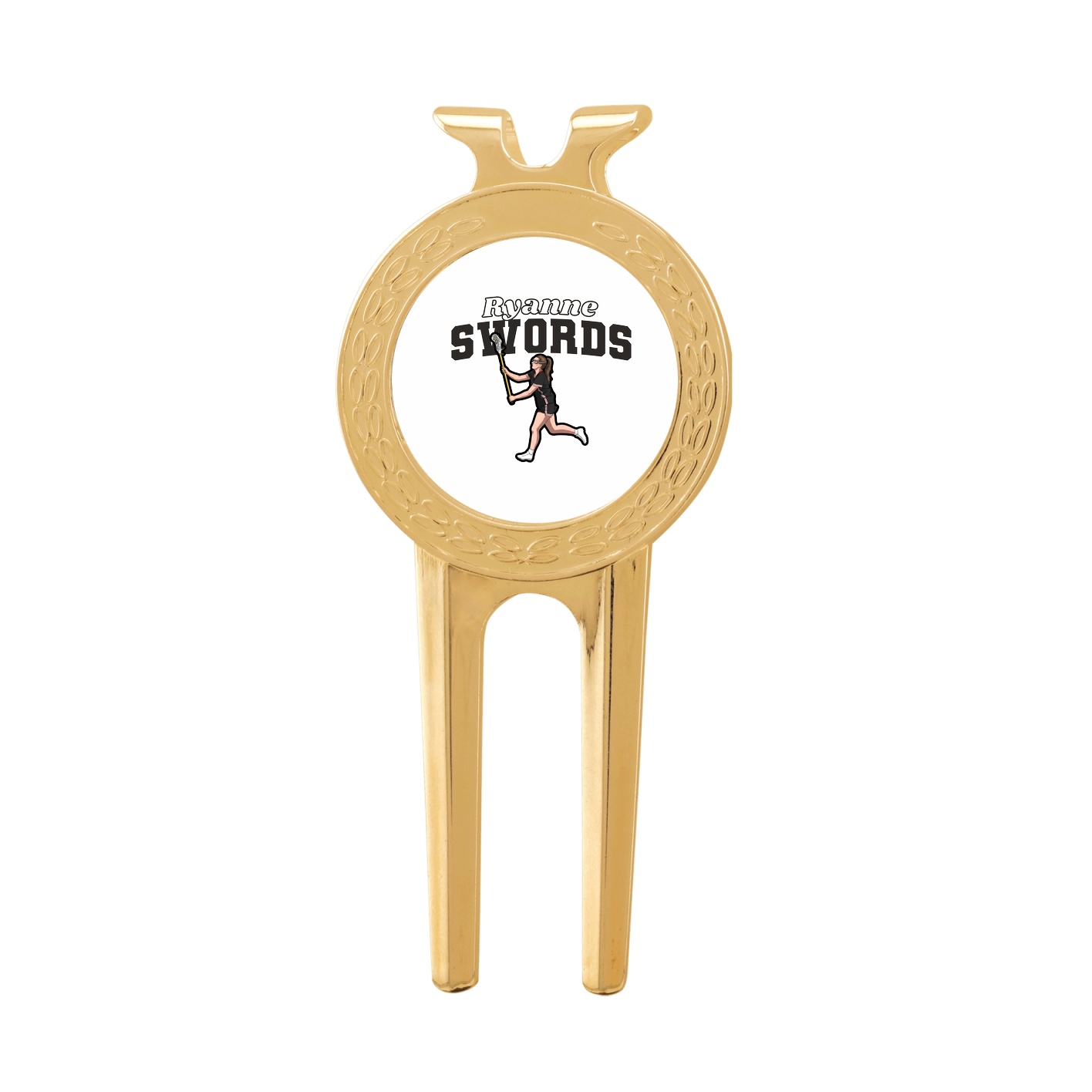 Divot Tool with Ball Marker — Name Arch in Classic