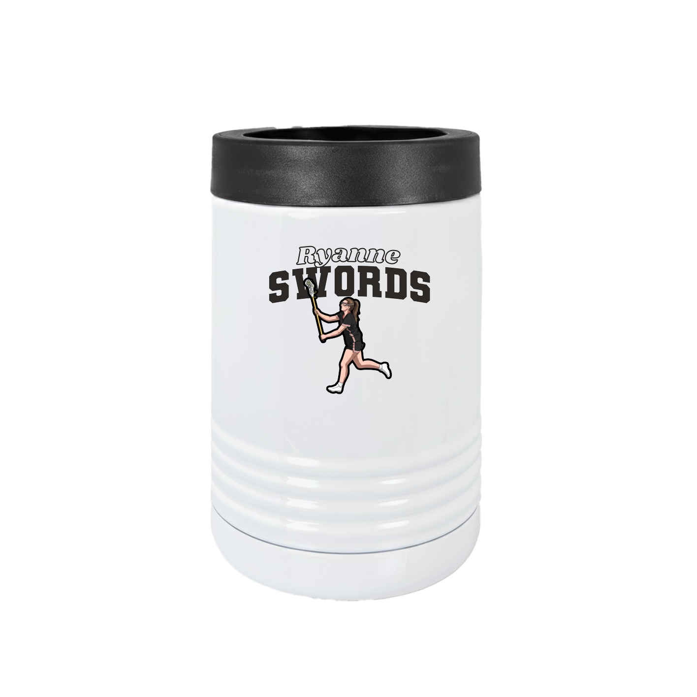 Beverage Holder — Name Arch in White