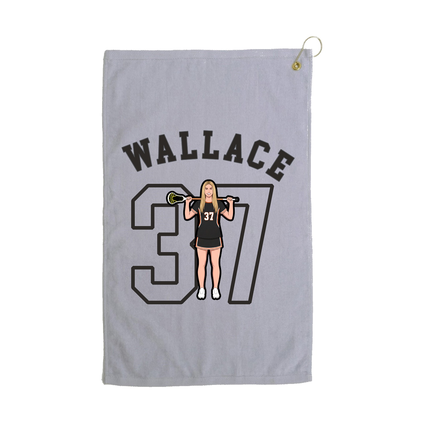 Golf Towel — Shirsey Arch in Grey