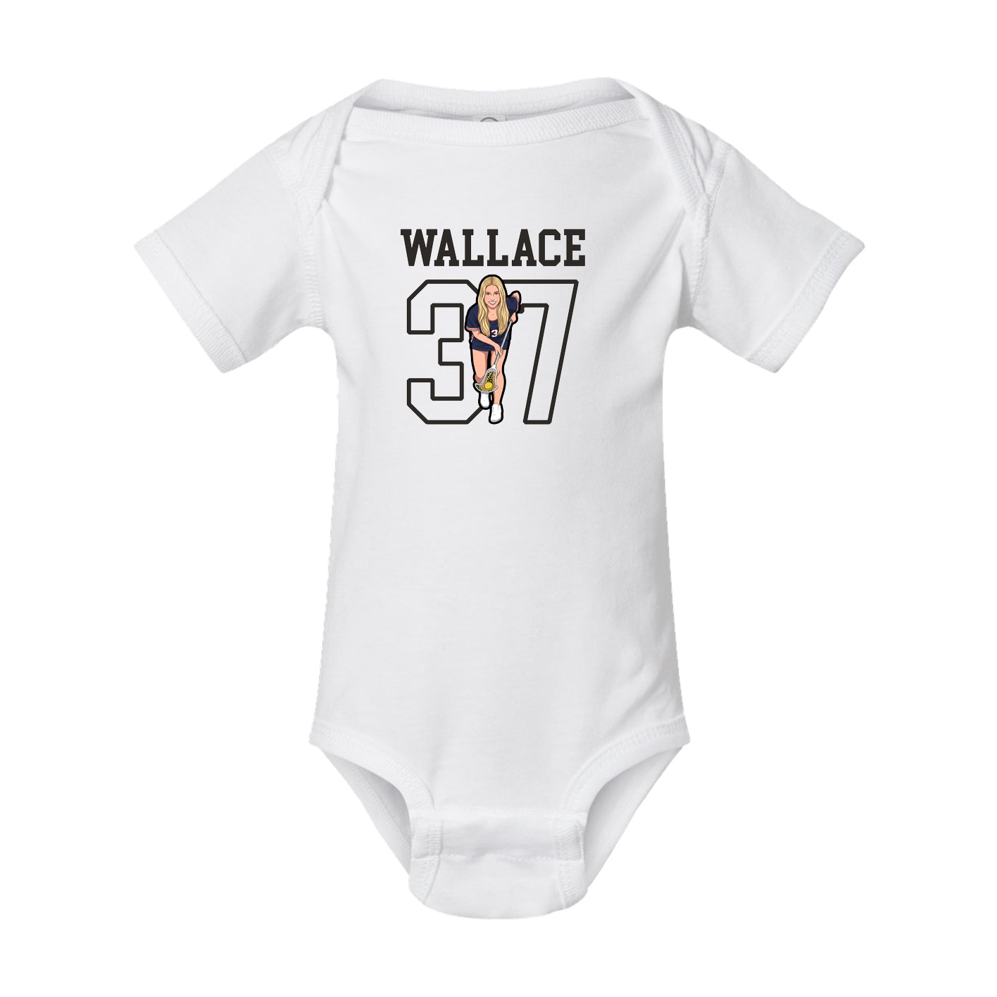 Baby Onesie — Shirsey in White