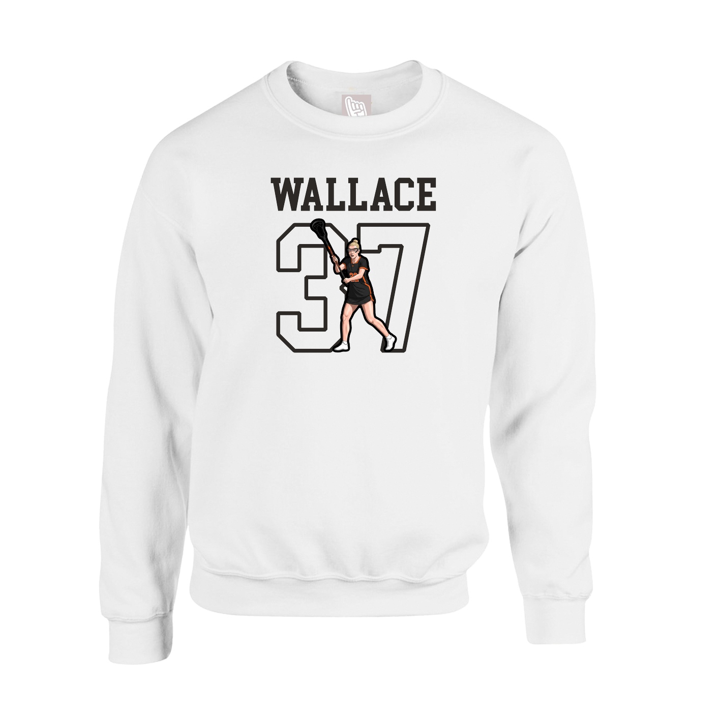 Fleece Crew — Shirsey in White