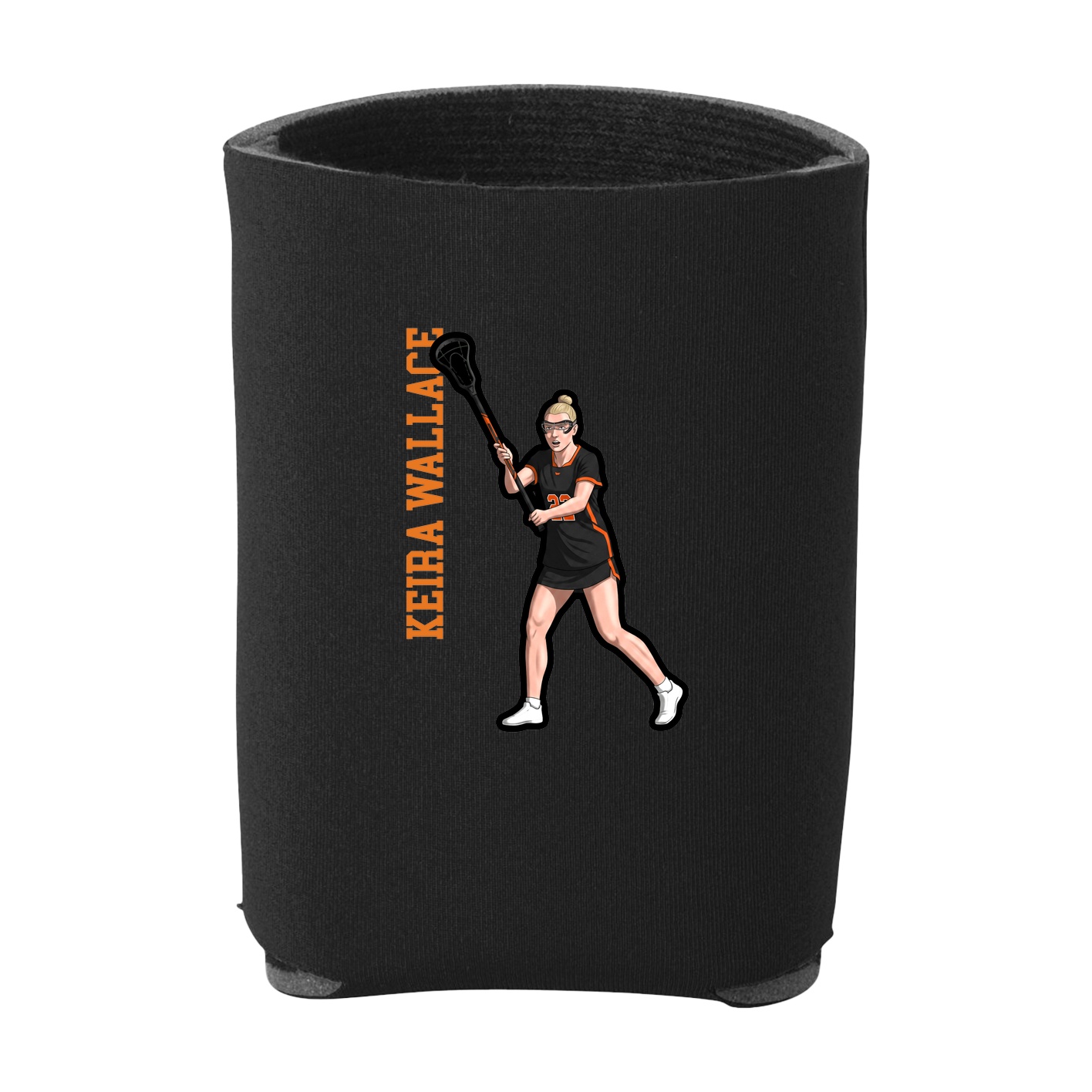 Can Holder — Name Vertical in Black