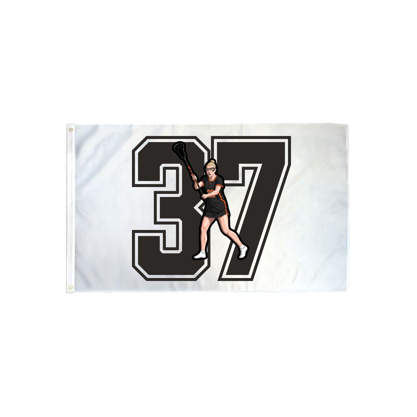 3x5 Flag — Number in Classic