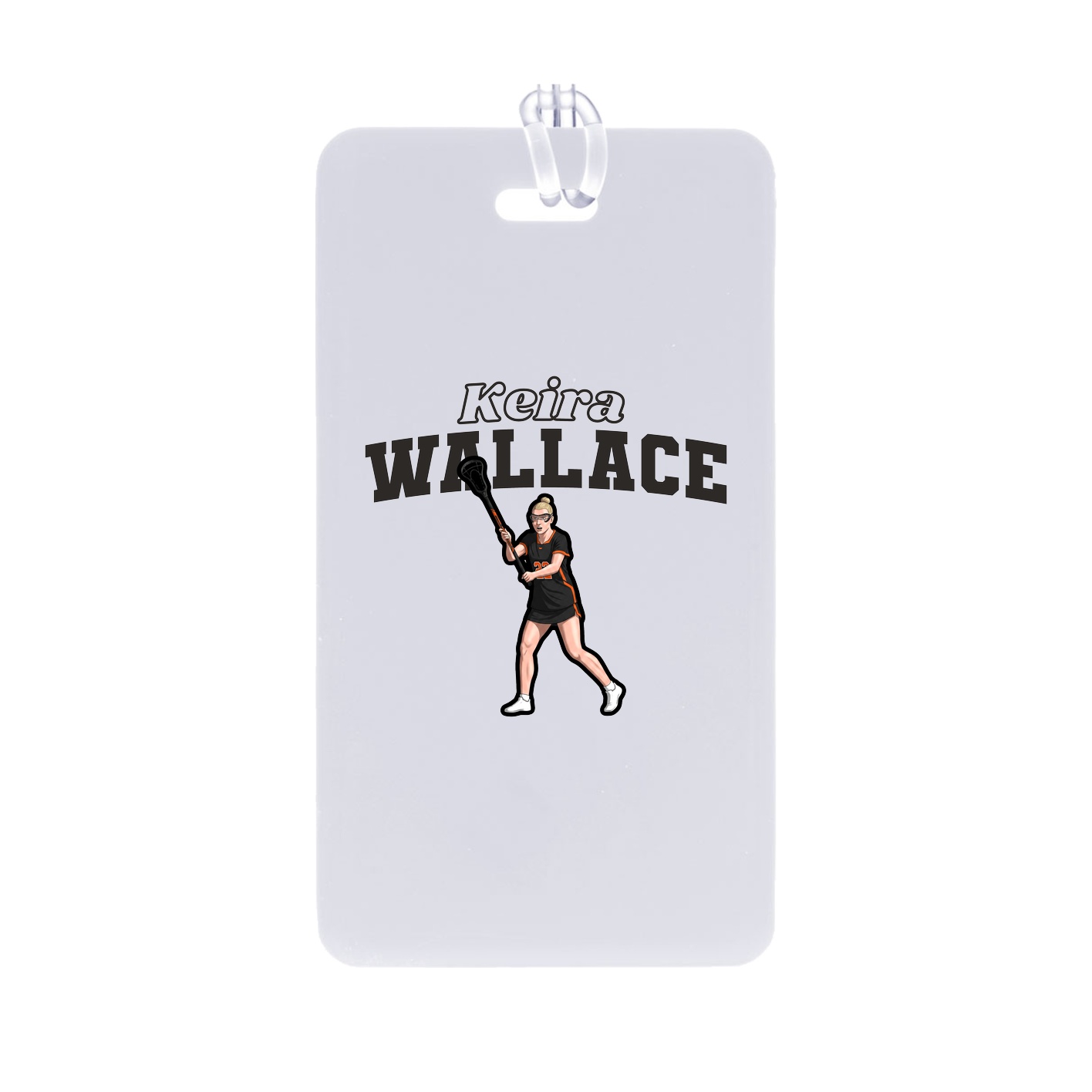 Bag Tag — Name Arch in Classic