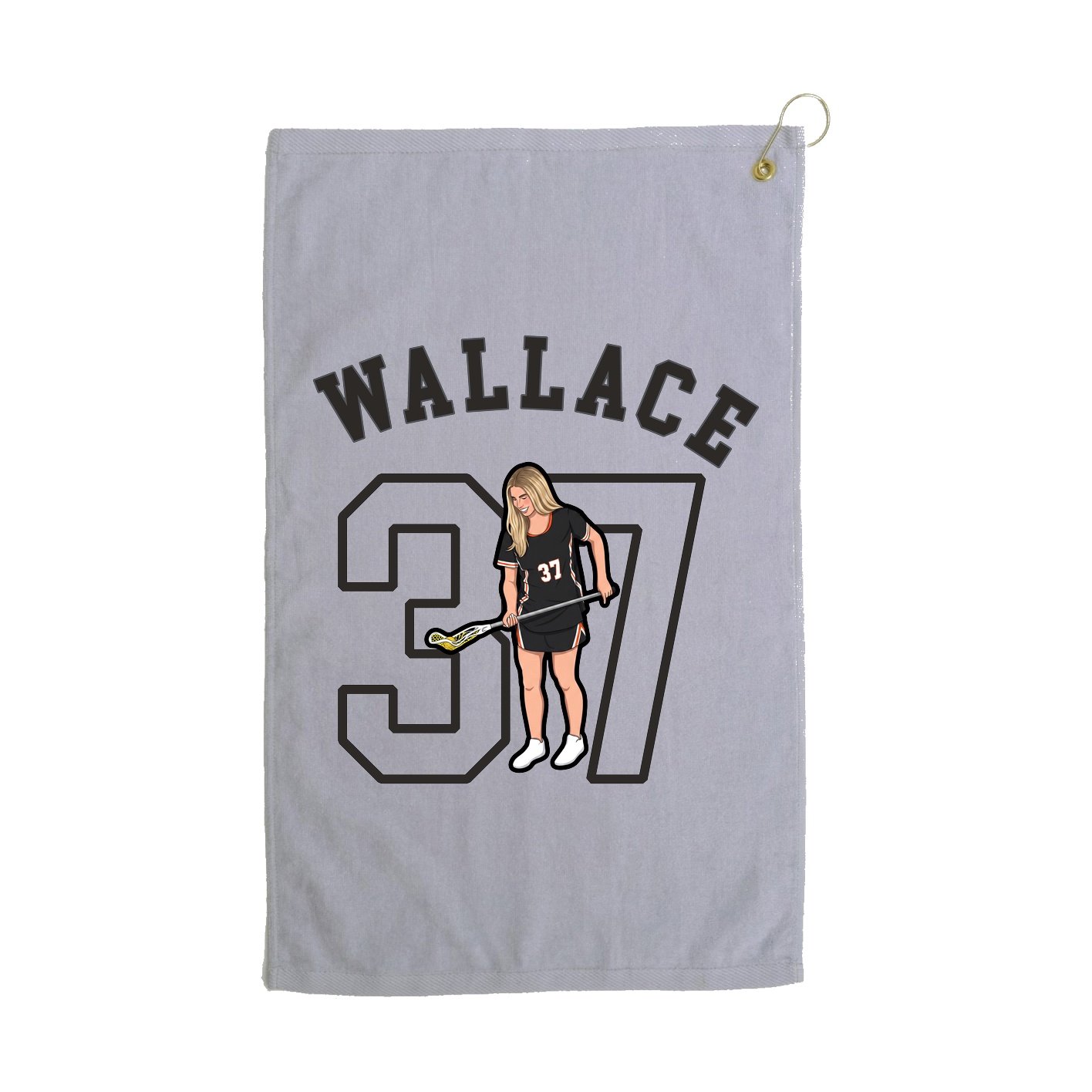 Golf Towel — Shirsey Arch in Grey