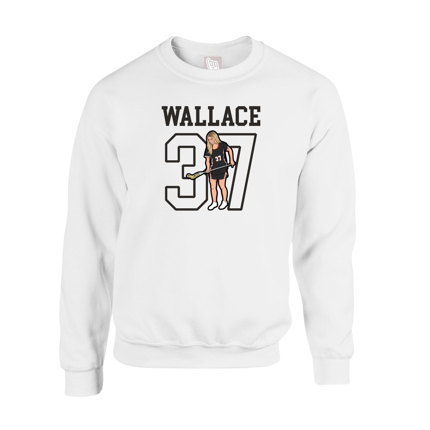 Fleece Crew — Shirsey in White