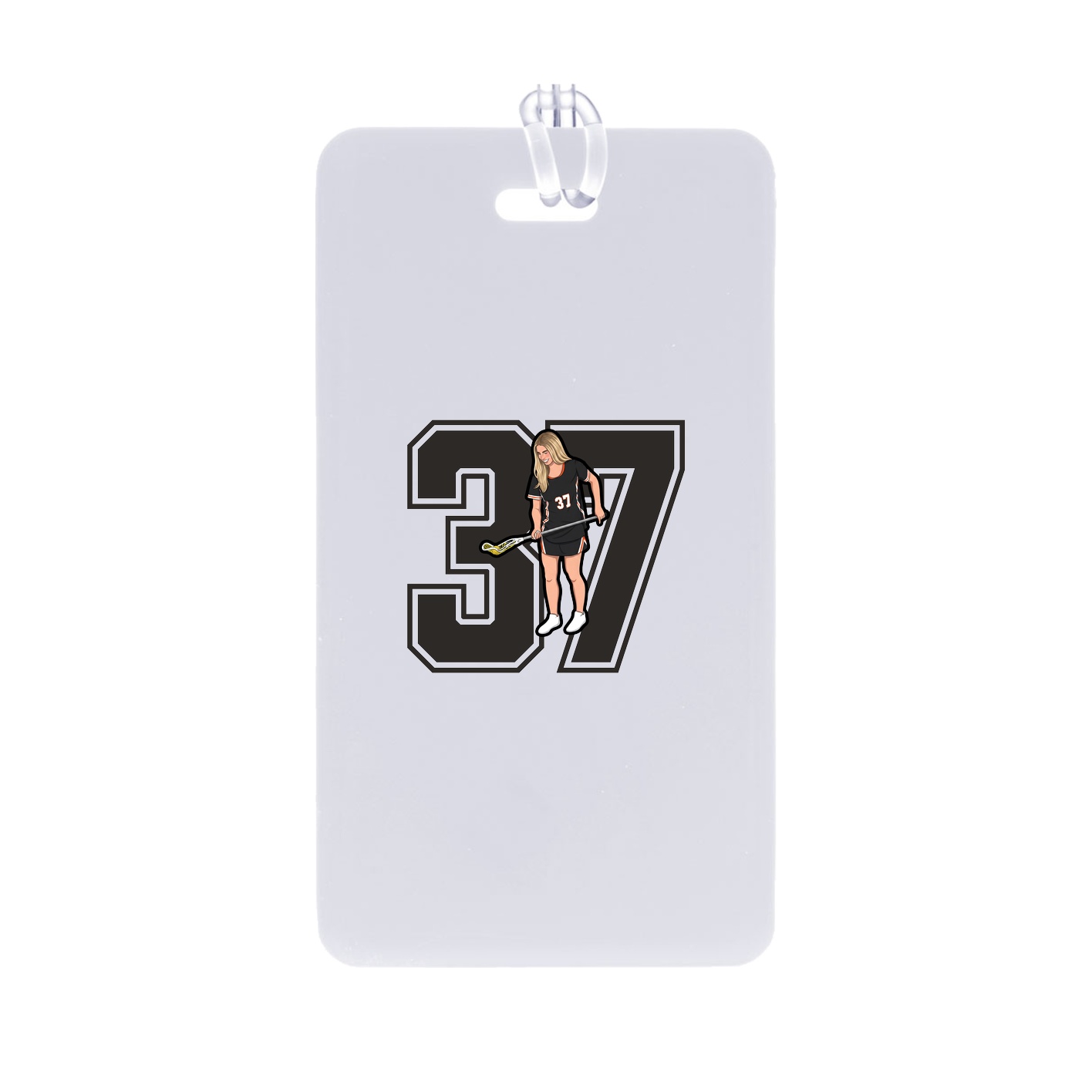 Bag Tag — Number in Classic