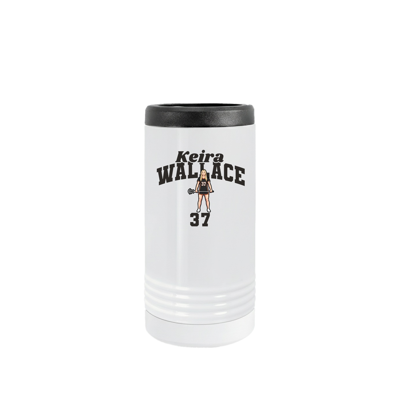 Slim Beverage Holder — Signature Arch in White