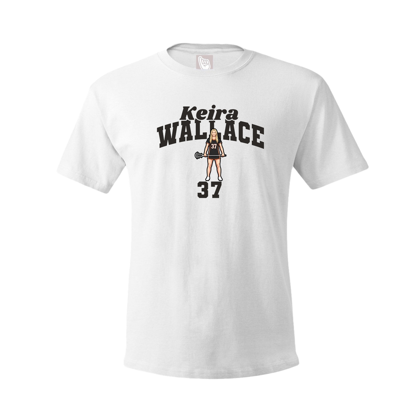 Youth Tee — Signature Arch in White