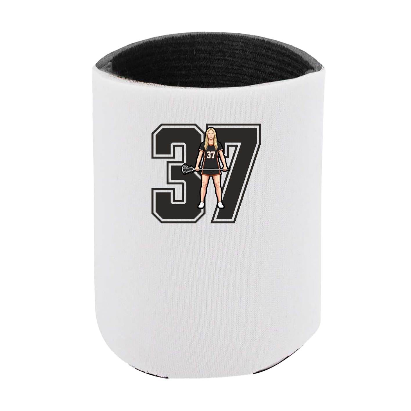 Can Holder — Number in White
