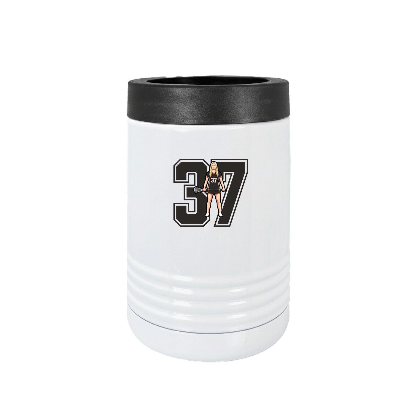 Beverage Holder — Number in White