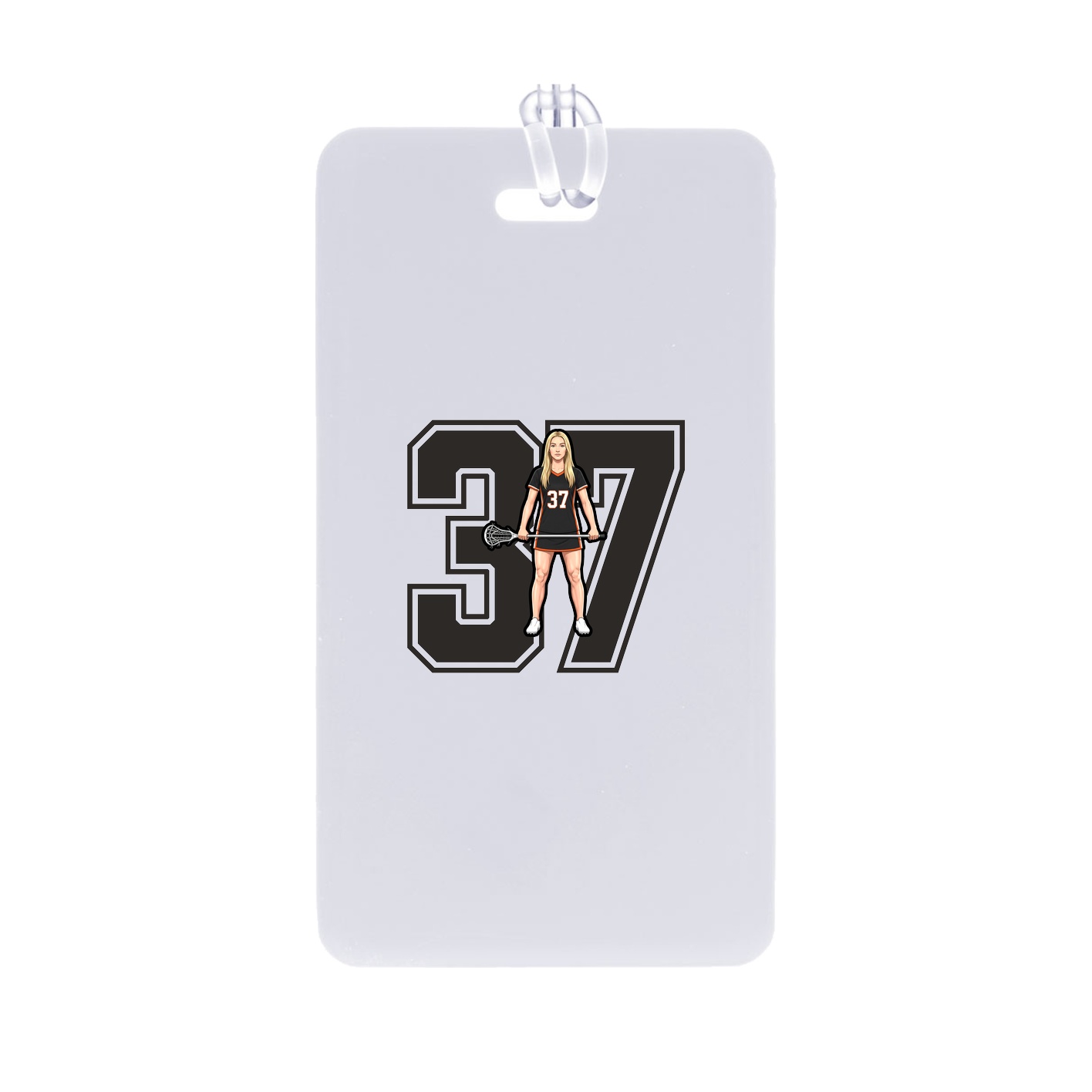 Bag Tag — Number in Classic