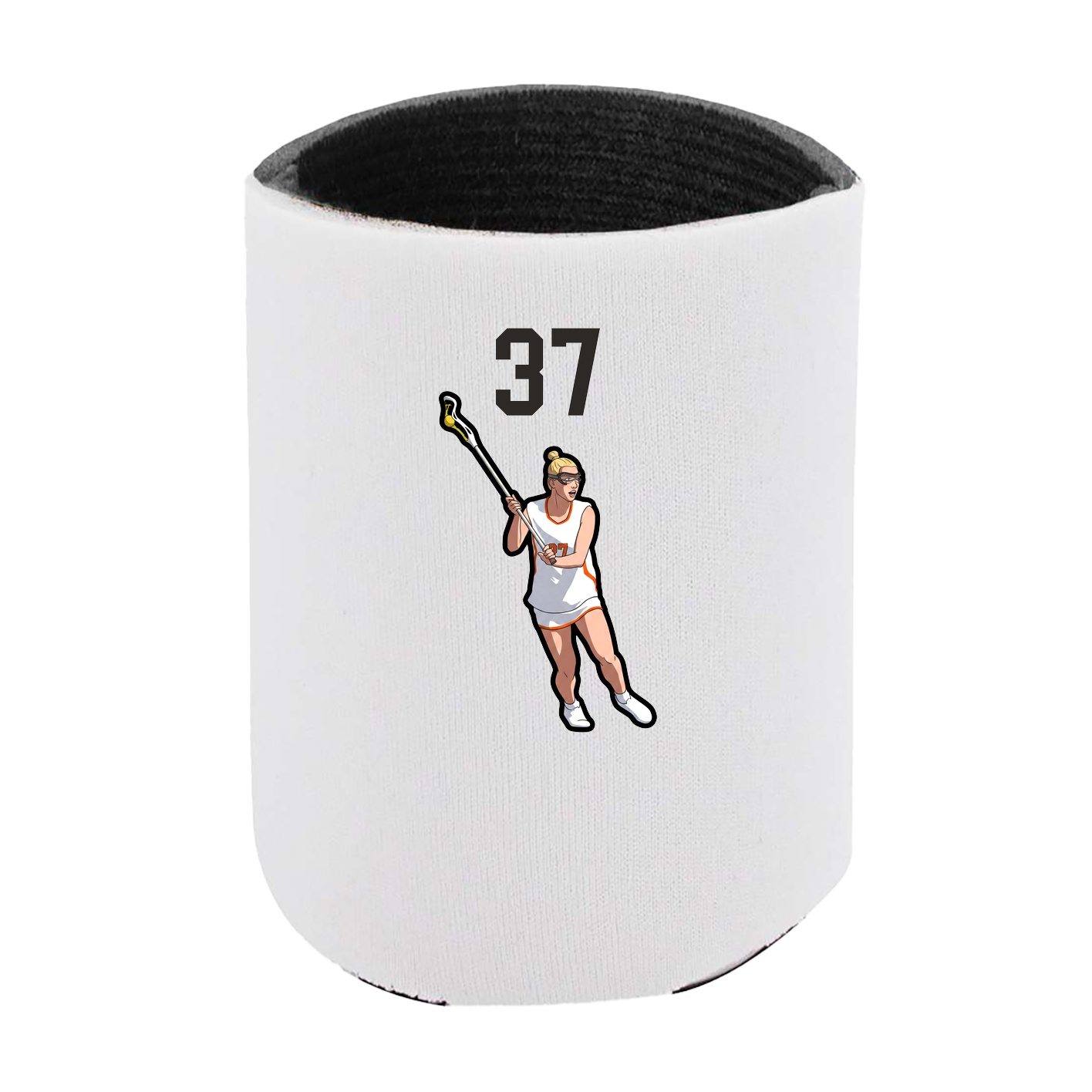 Can Holder — Number Top in White