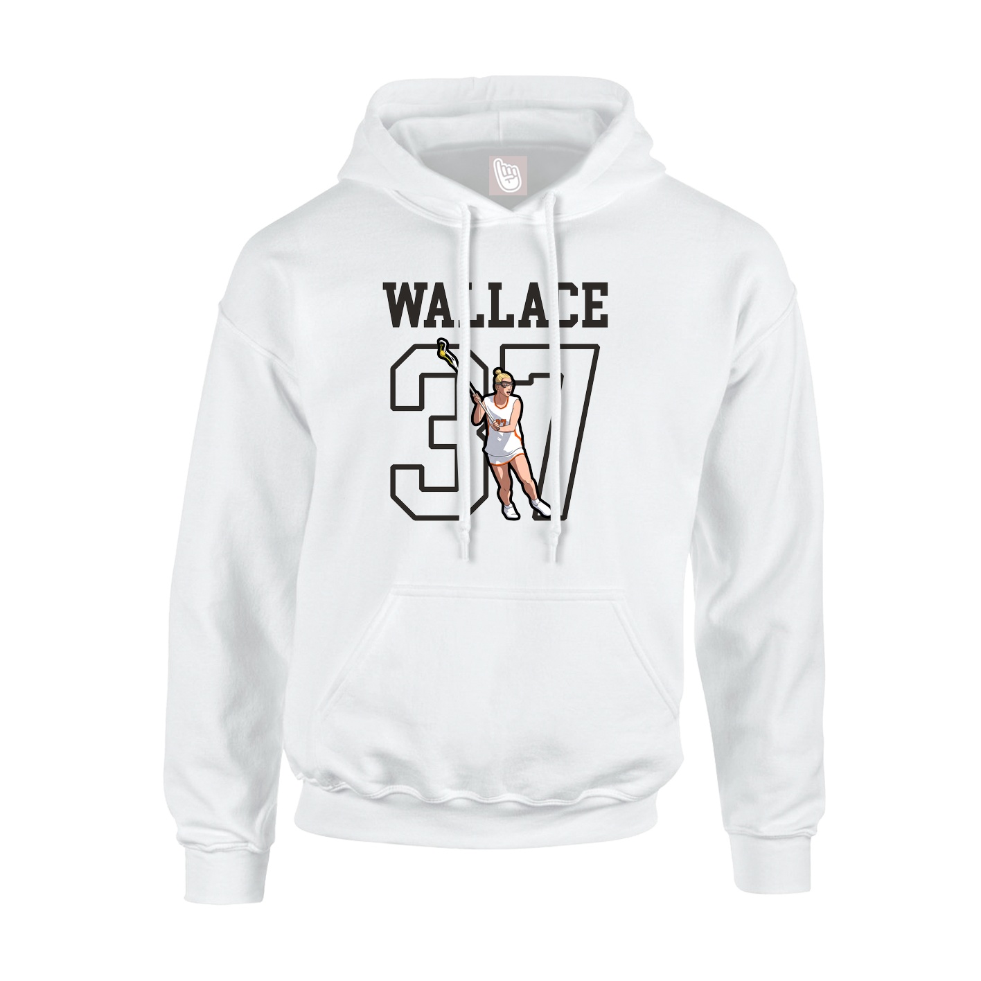Youth Hoodie — Shirsey in White
