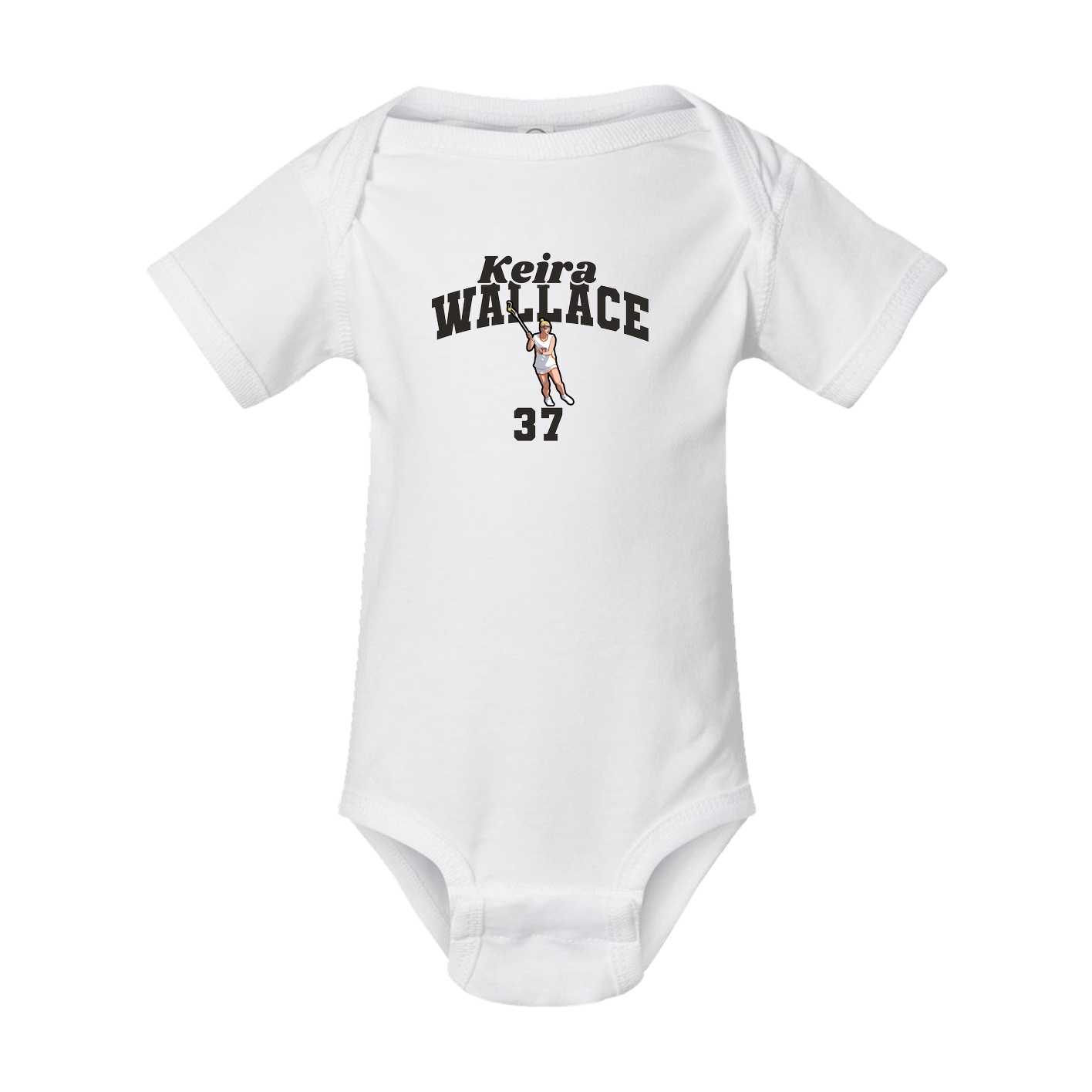 Baby Onesie — Signature Arch in White