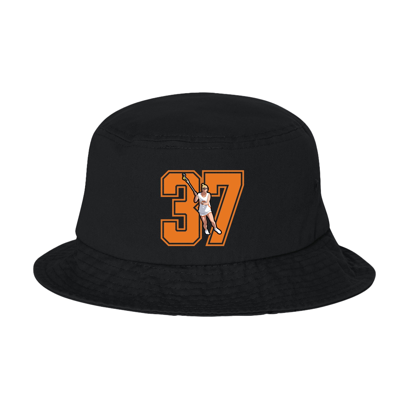Bucket Cap — Number in Black