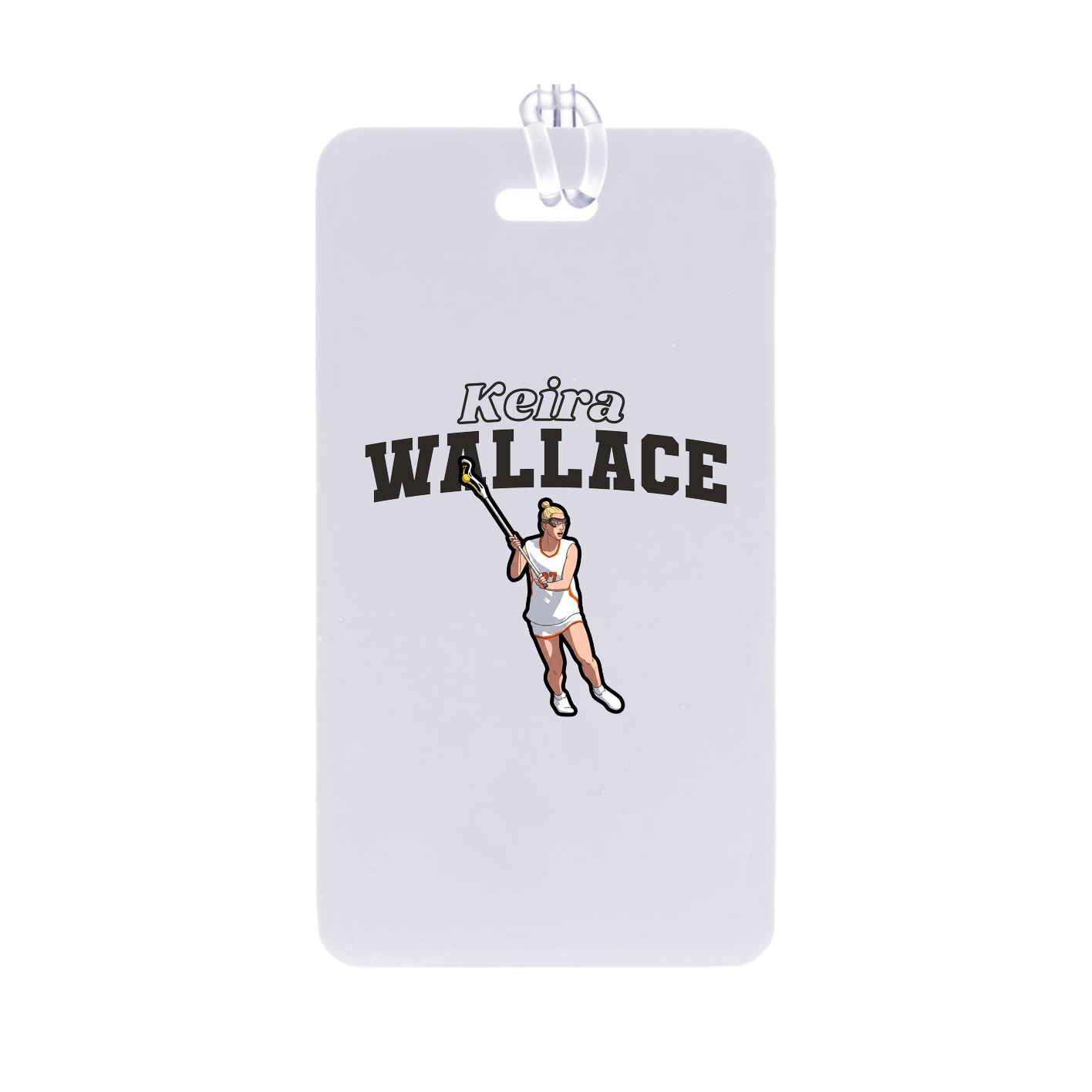 Bag Tag — Name Arch in Classic