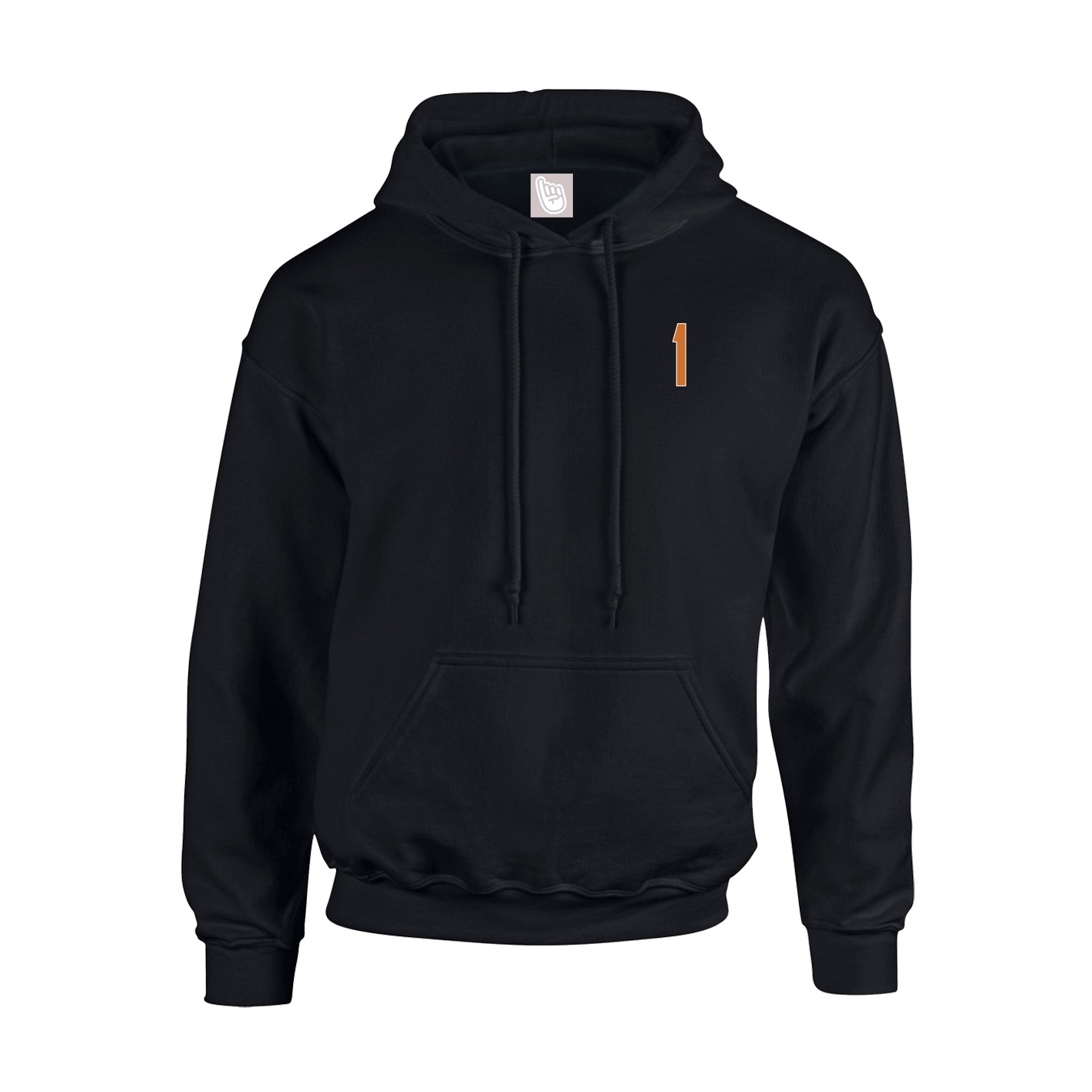 Youth Hoodie — Front Shirsy in Black