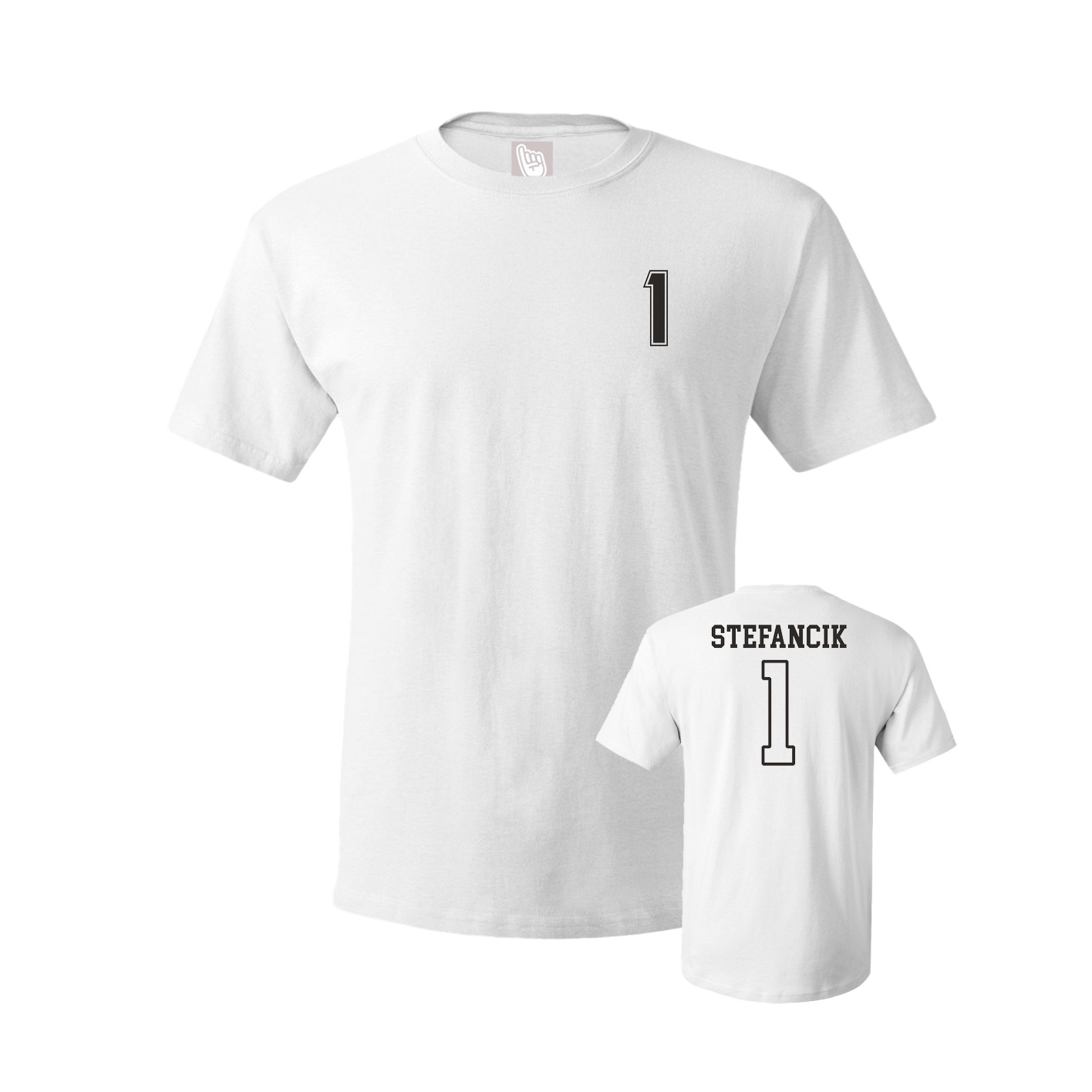 Tee — Chest Back in White