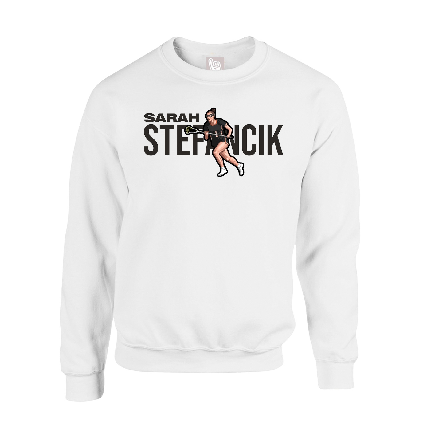 Fleece Crew — Player Name in White