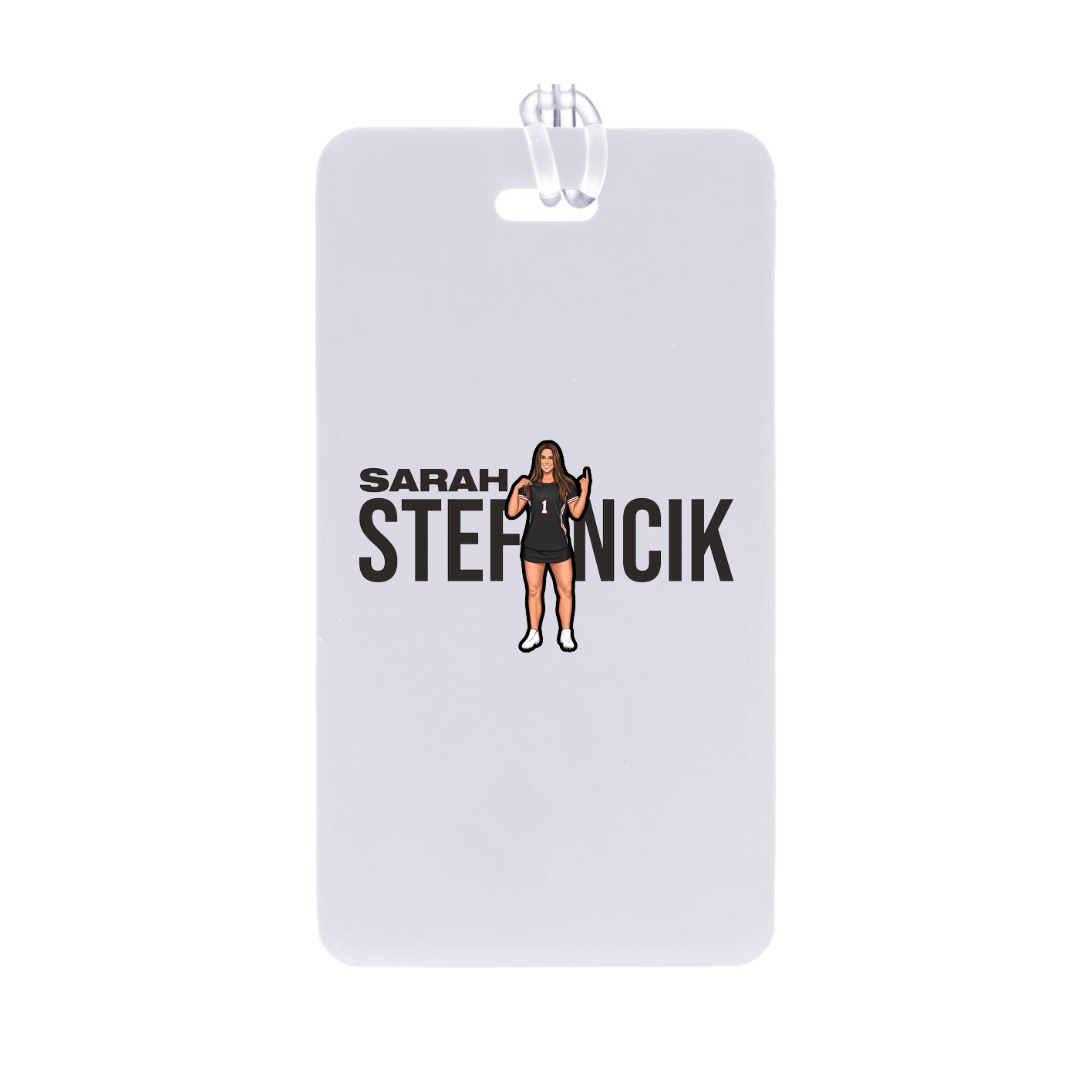Bag Tag — Player Name in Classic