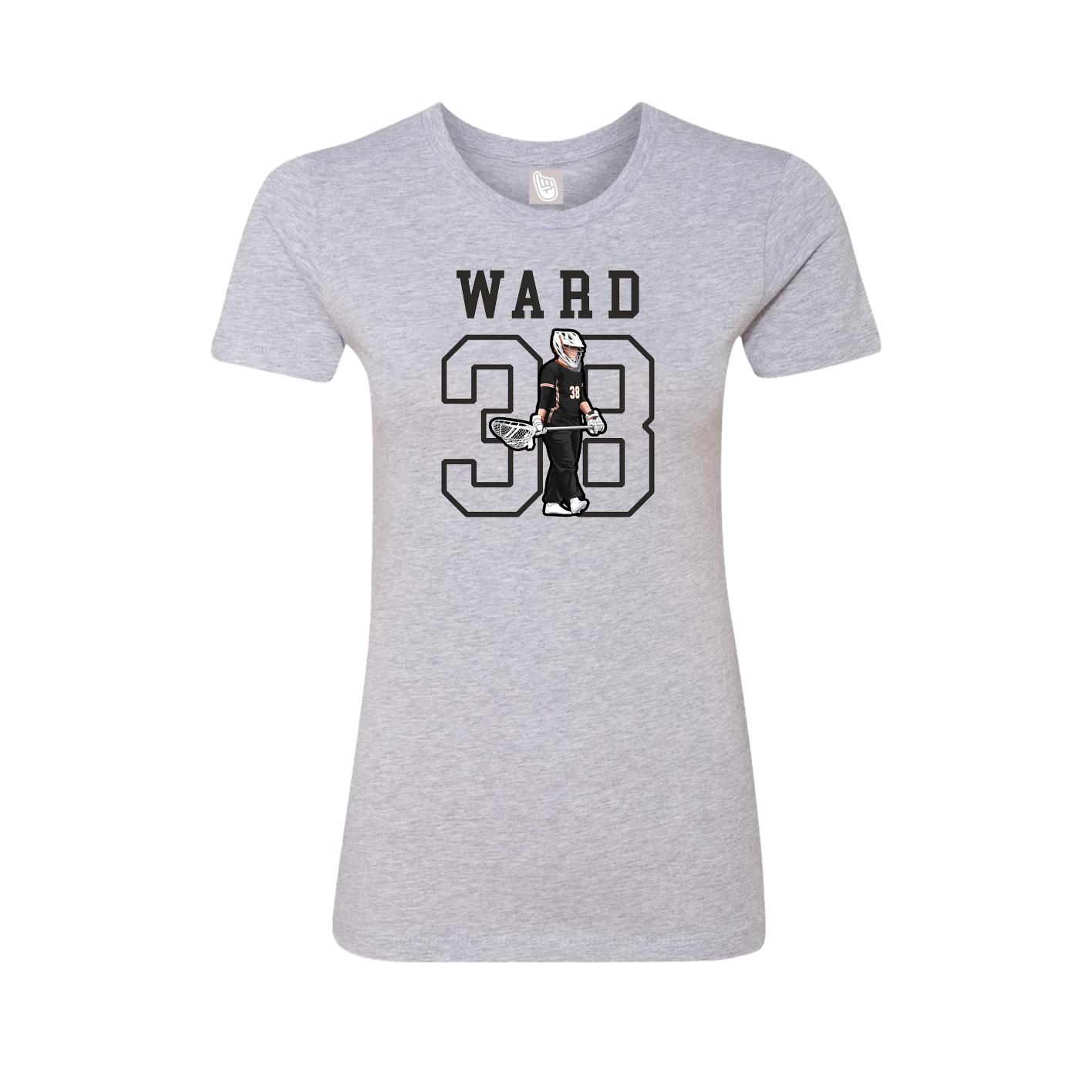 Fitted Women's Tee — Shirsey in Grey