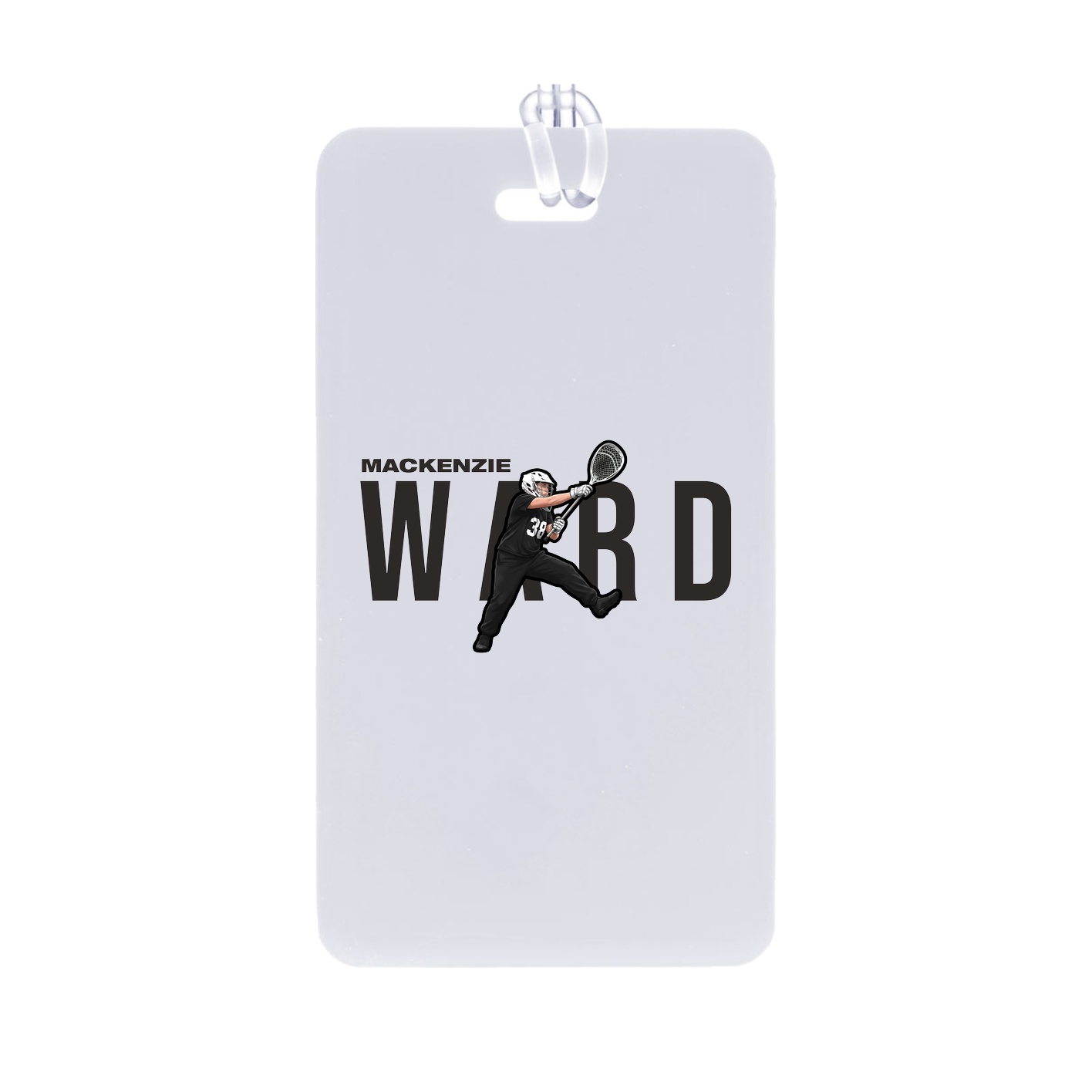Bag Tag — Player Name in Classic