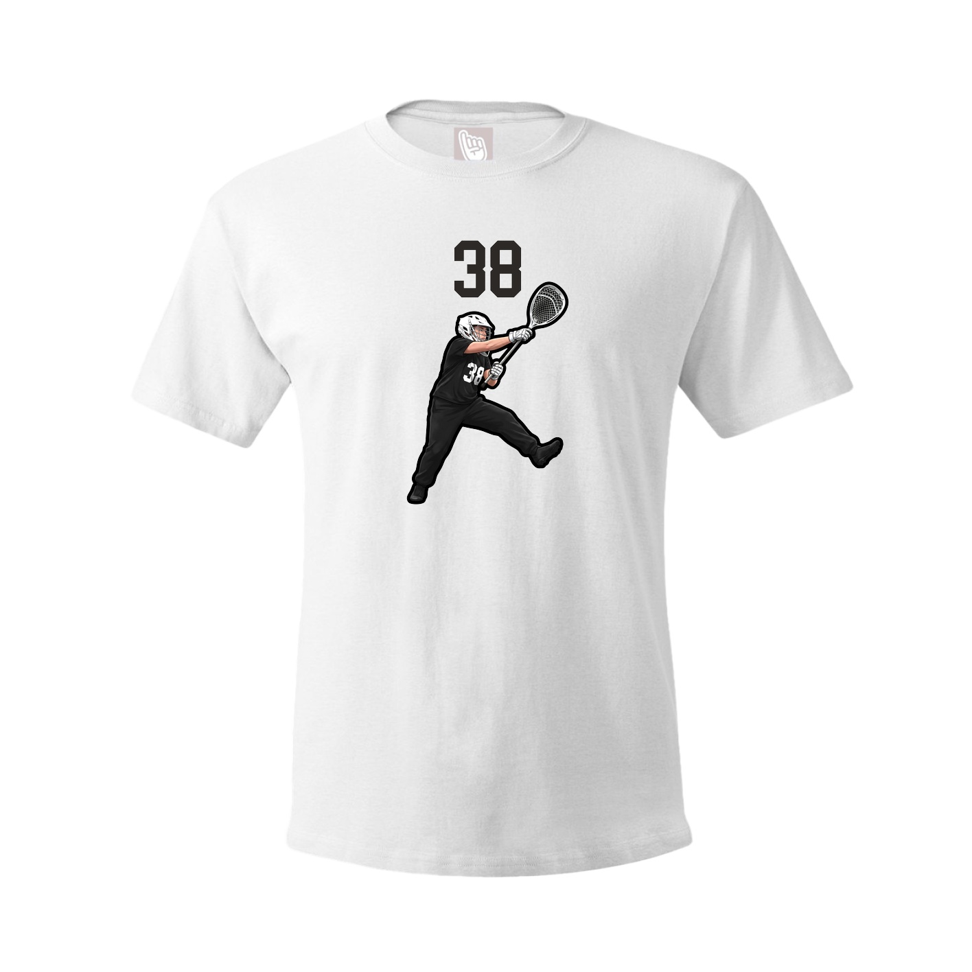 Tee — Number Top in White