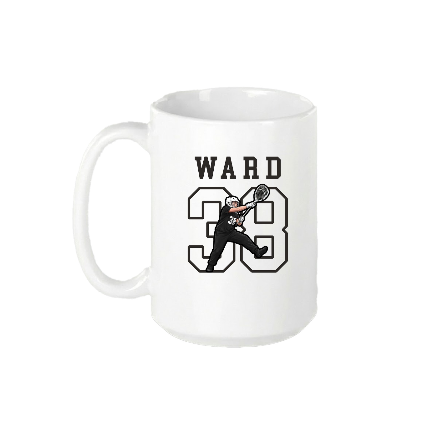 15oz Coffee Mug — Shirsey in White