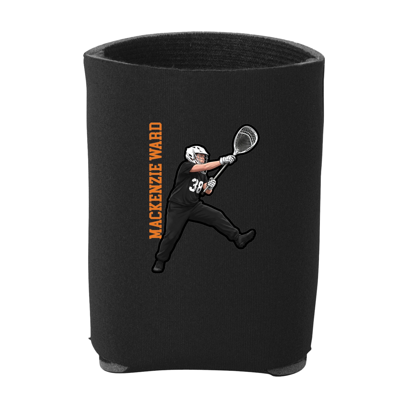Can Holder — Name Vertical in Black