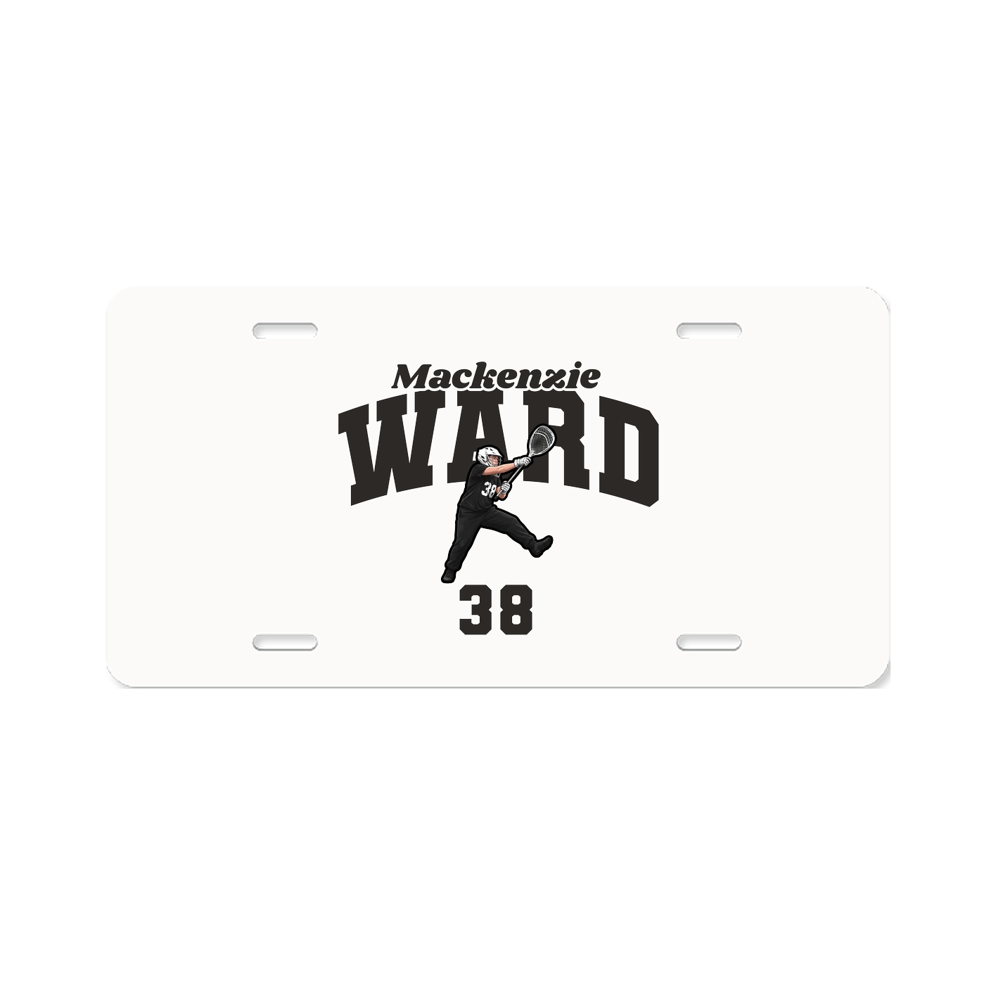 License Plate — Signature Arch in Classic