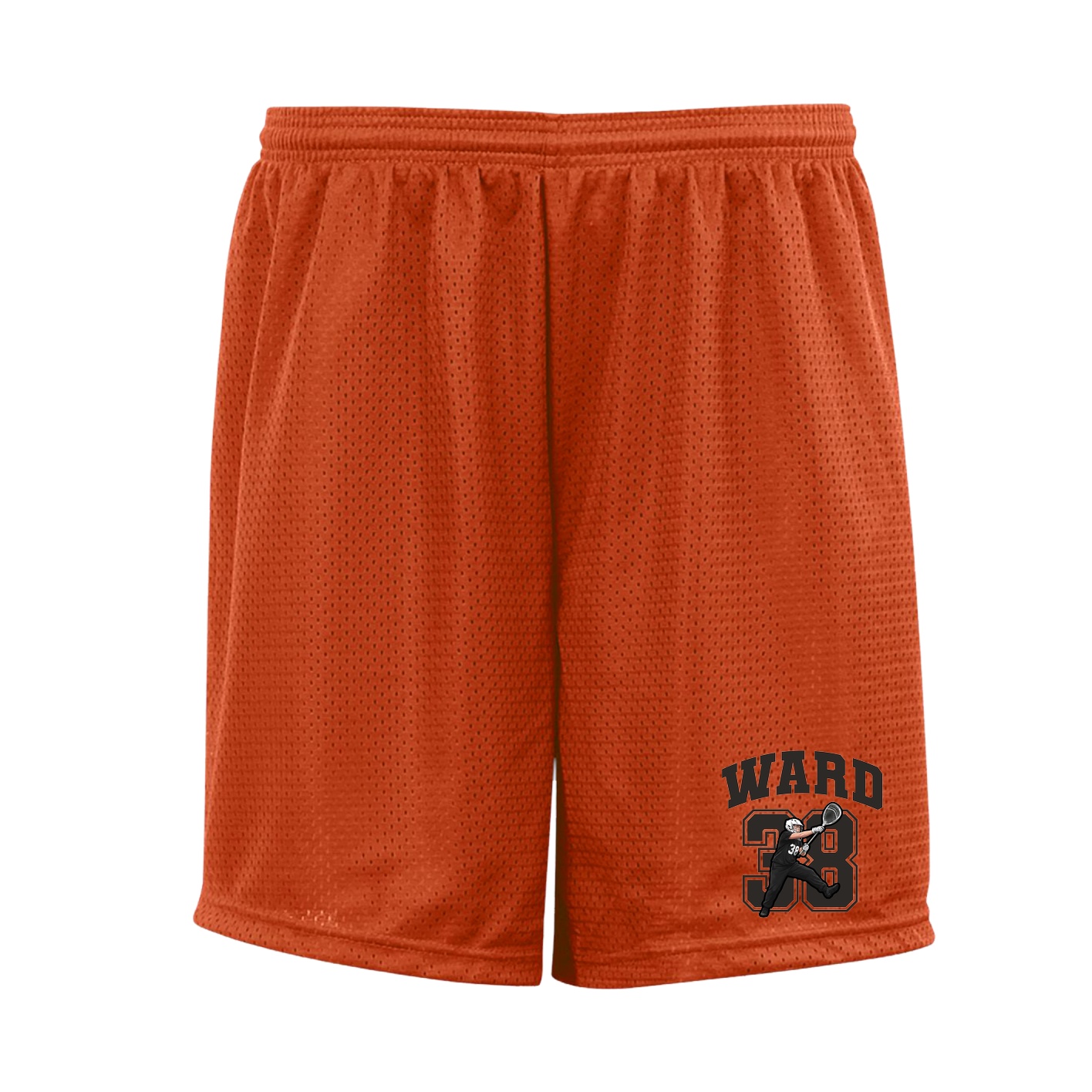Shorts — Number in Orange