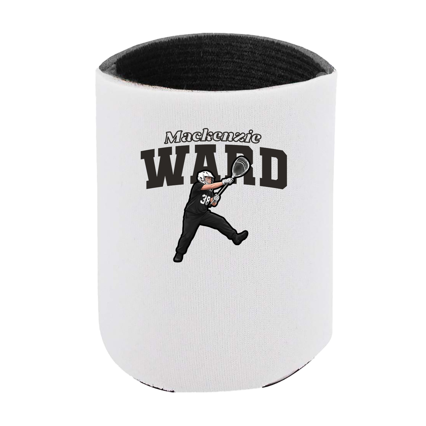 Can Holder — Name Arch in White